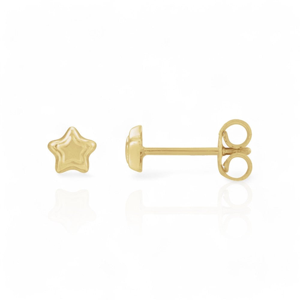 14kt yellow gold/side
