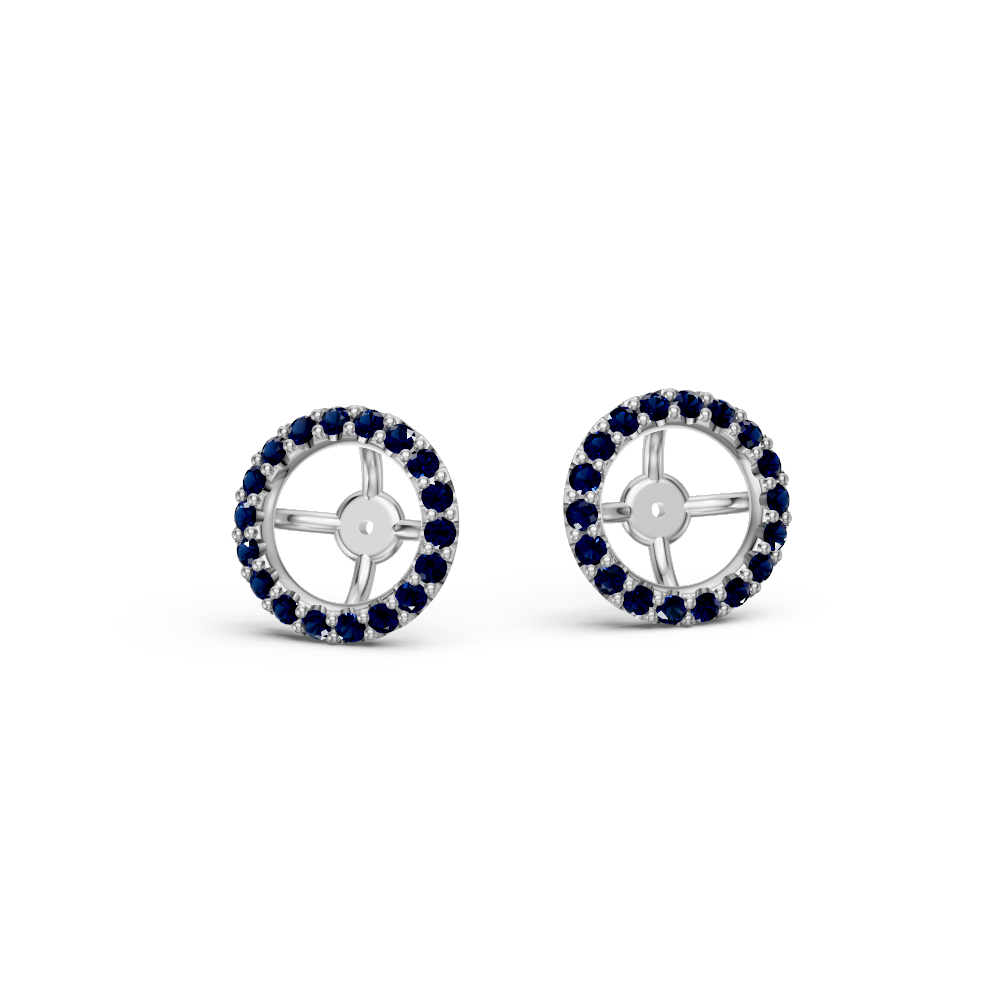 14kt white gold/18kt white gold/platinum/Fits 1.00 CTW Round Four-Prong Studs/Fits 1.50 CTW Round Four-Prong Studs/Fits 2.00 CTW Round Four-Prong Studs/Fits 3.00 CTW Round Four-Prong Studs/Fits 4.00 CTW Round Four-Prong Studs/top