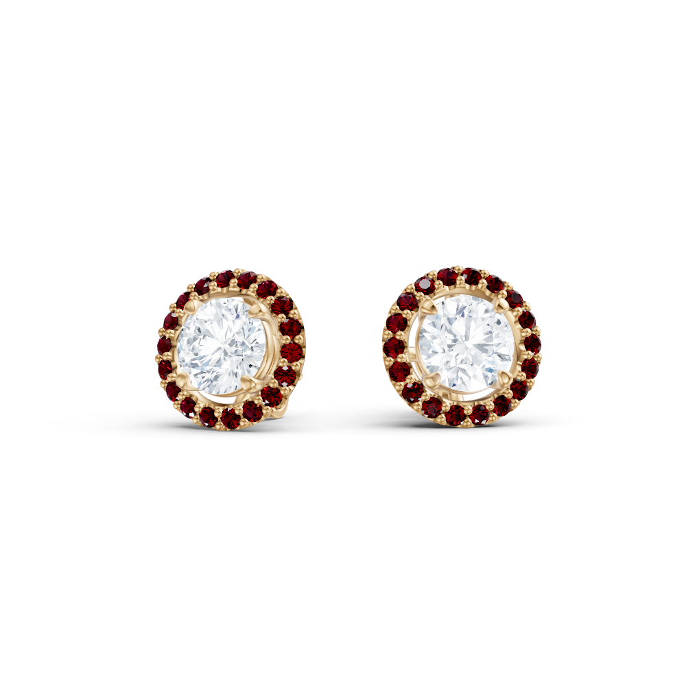 14kt white gold/18kt white gold/18kt yellow gold/18kt rose gold/platinum/Fits 1.00 CTW Round Four-Prong Studs/Fits 1.50 CTW Round Four-Prong Studs/Fits 2.00 CTW Round Four-Prong Studs/Fits 3.00 CTW Round Four-Prong Studs/Fits 4.00 CTW Round Four-Prong Studs/hover