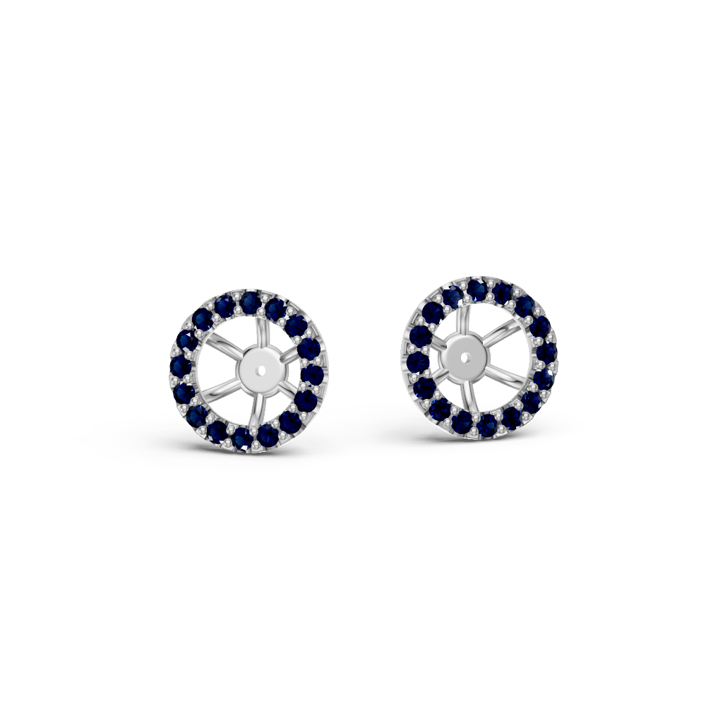 14kt white gold/18kt white gold/platinum/Fits 1.00 CTW Round Three-Prong Martini Studs/Fits 1.50 CTW Round Three-Prong Martini Studs/Fits 2.00 CTW Round Three-Prong Martini Studs /Fits 3.00 CTW Round Three-Prong Martini Studs/Fits 4.00 CTW Round Three-Prong Martini Studs/top