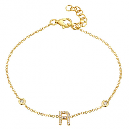 14kt yellow gold/top