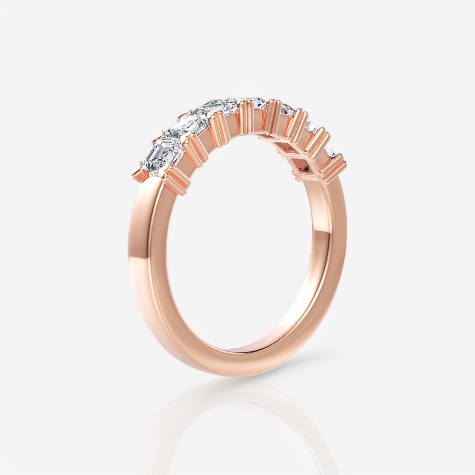 18kt rose gold/0.50/side