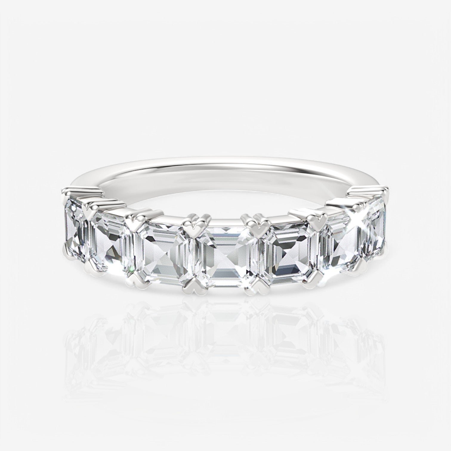 14kt white gold/18kt white gold/platinum/2.00/top