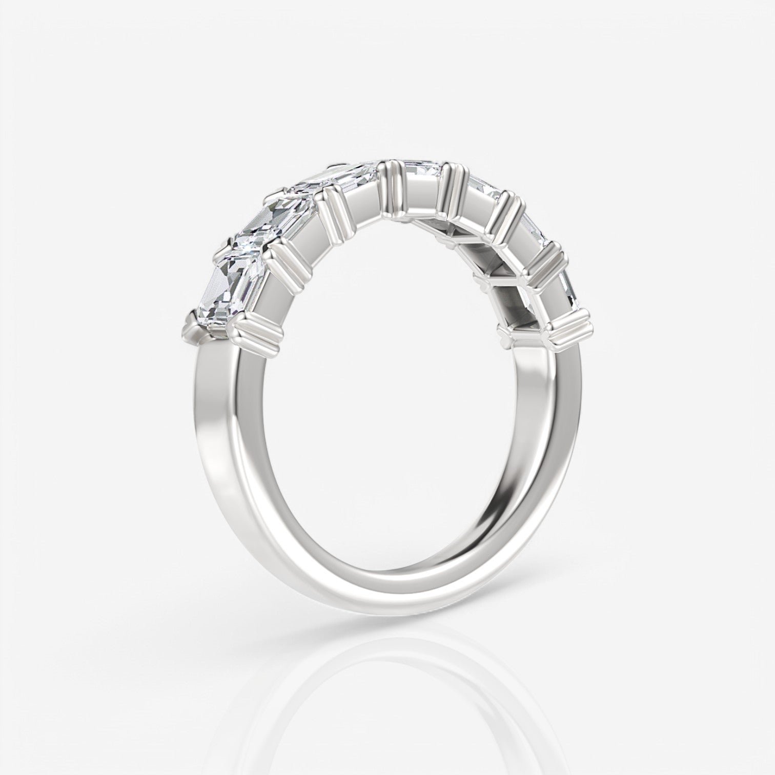 14kt white gold/18kt white gold/platinum/1.50/side