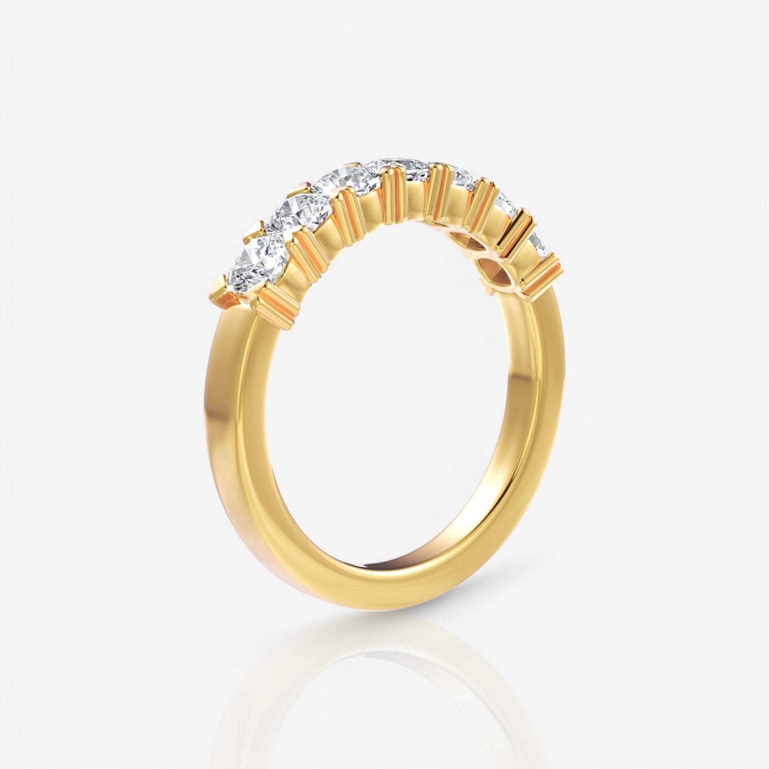 18kt yellow gold/0.75/perspective