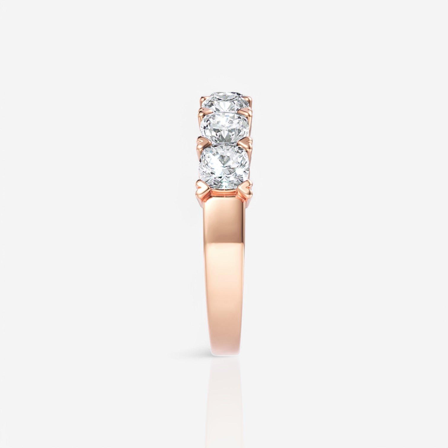 18kt rose gold/3.00/perspective