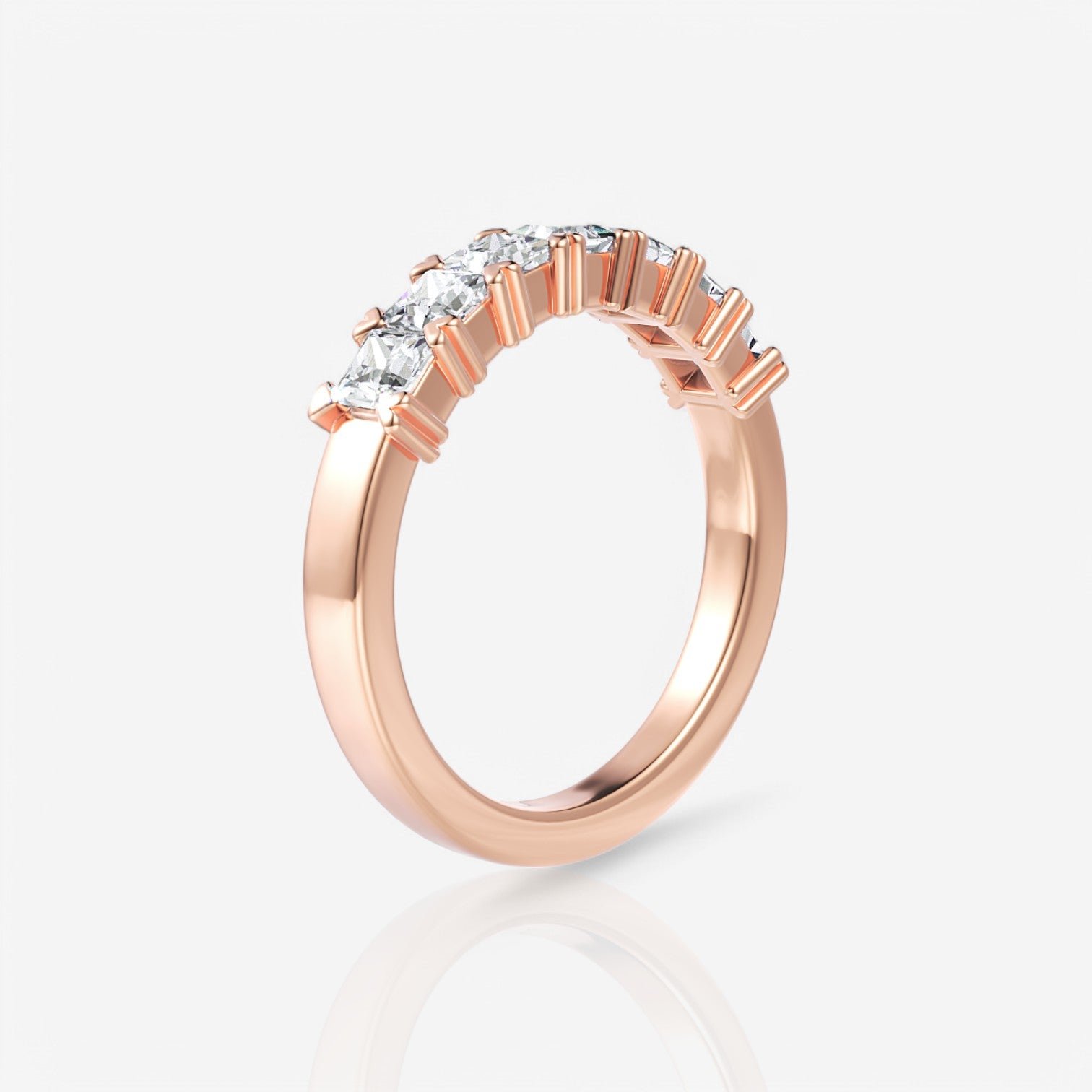18kt rose gold/0.50/side