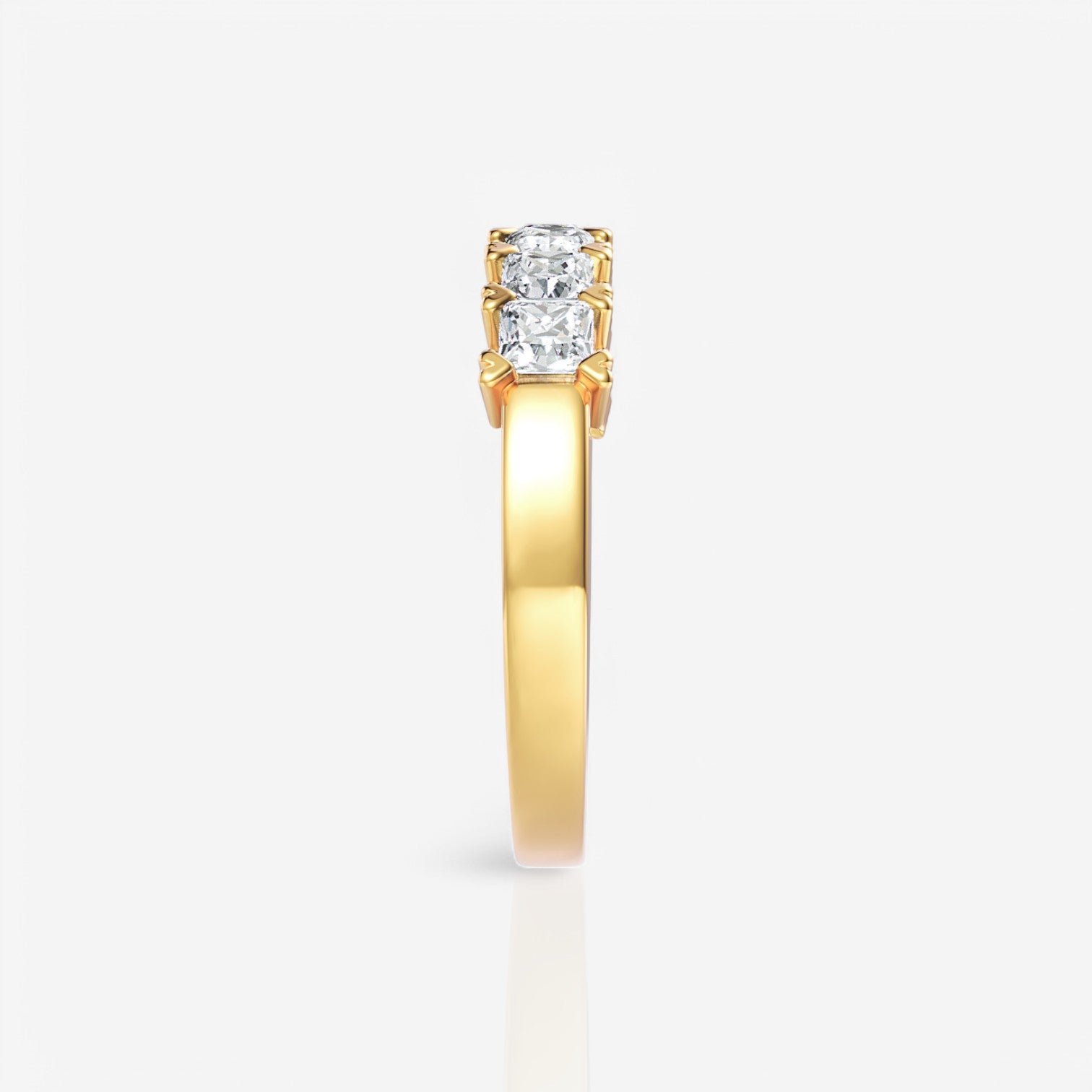 18kt yellow gold/0.75/perspective