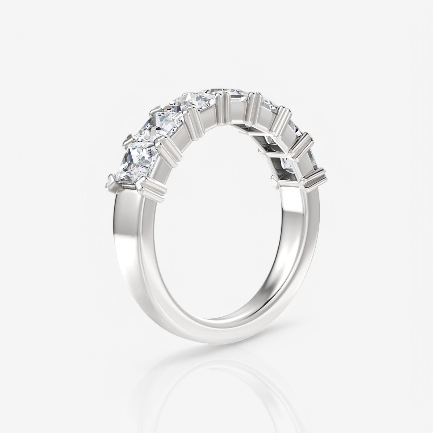 14kt white gold/18kt white gold/platinum/1.50/side