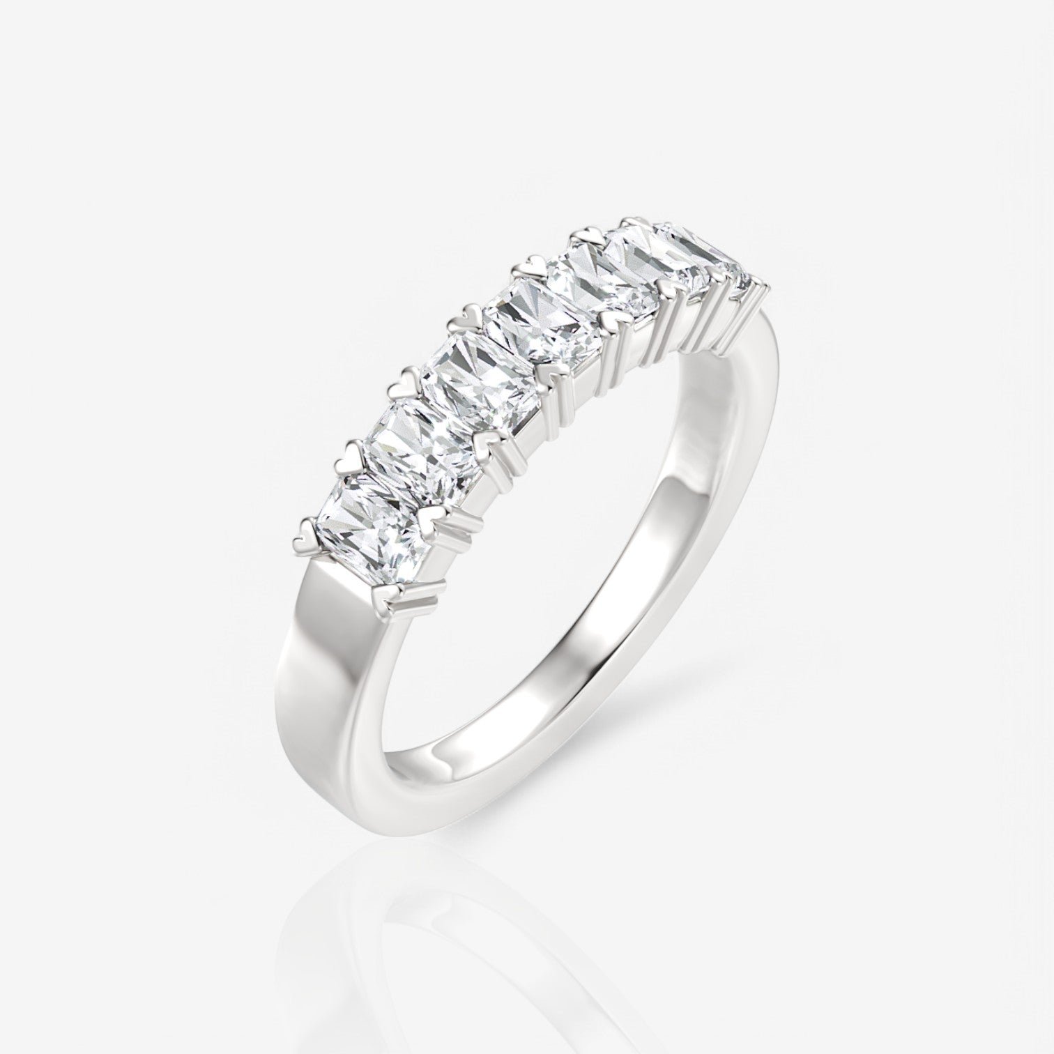 14kt white gold/18kt white gold/platinum/0.75/front