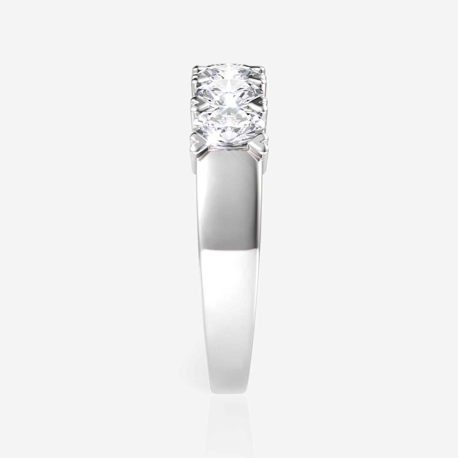 14kt white gold/18kt white gold/platinum/0.75/perspective