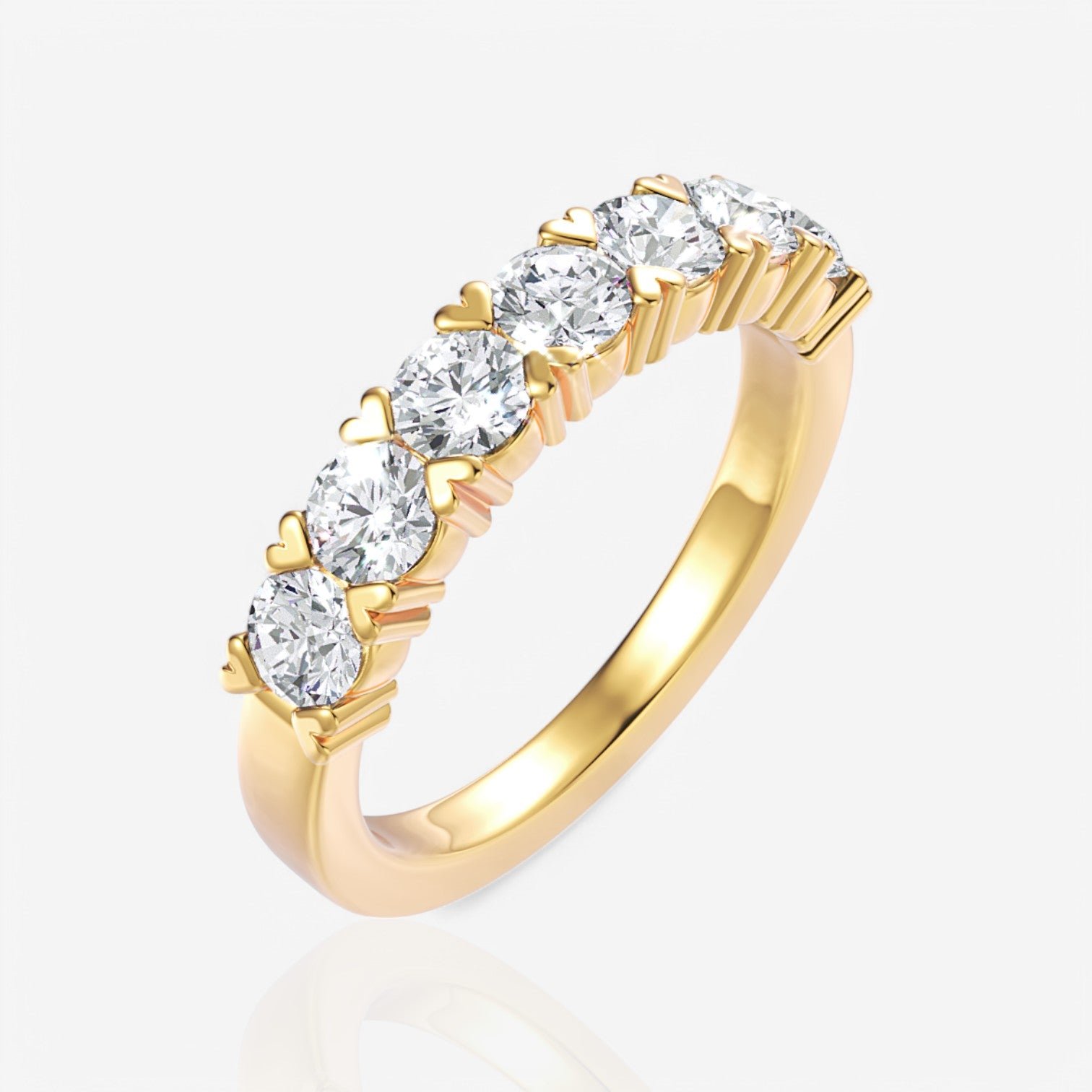 18kt yellow gold/0.75/front