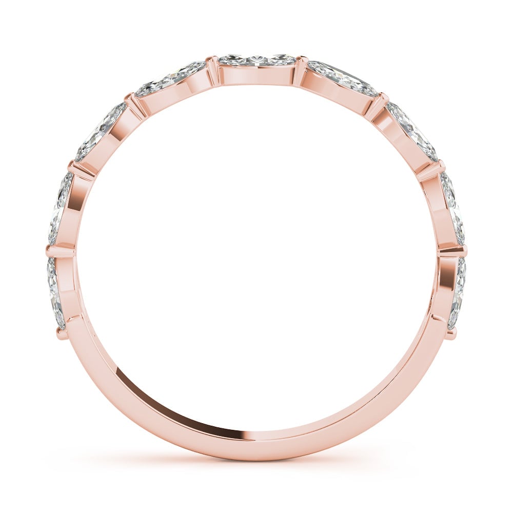 18kt rose gold/front
