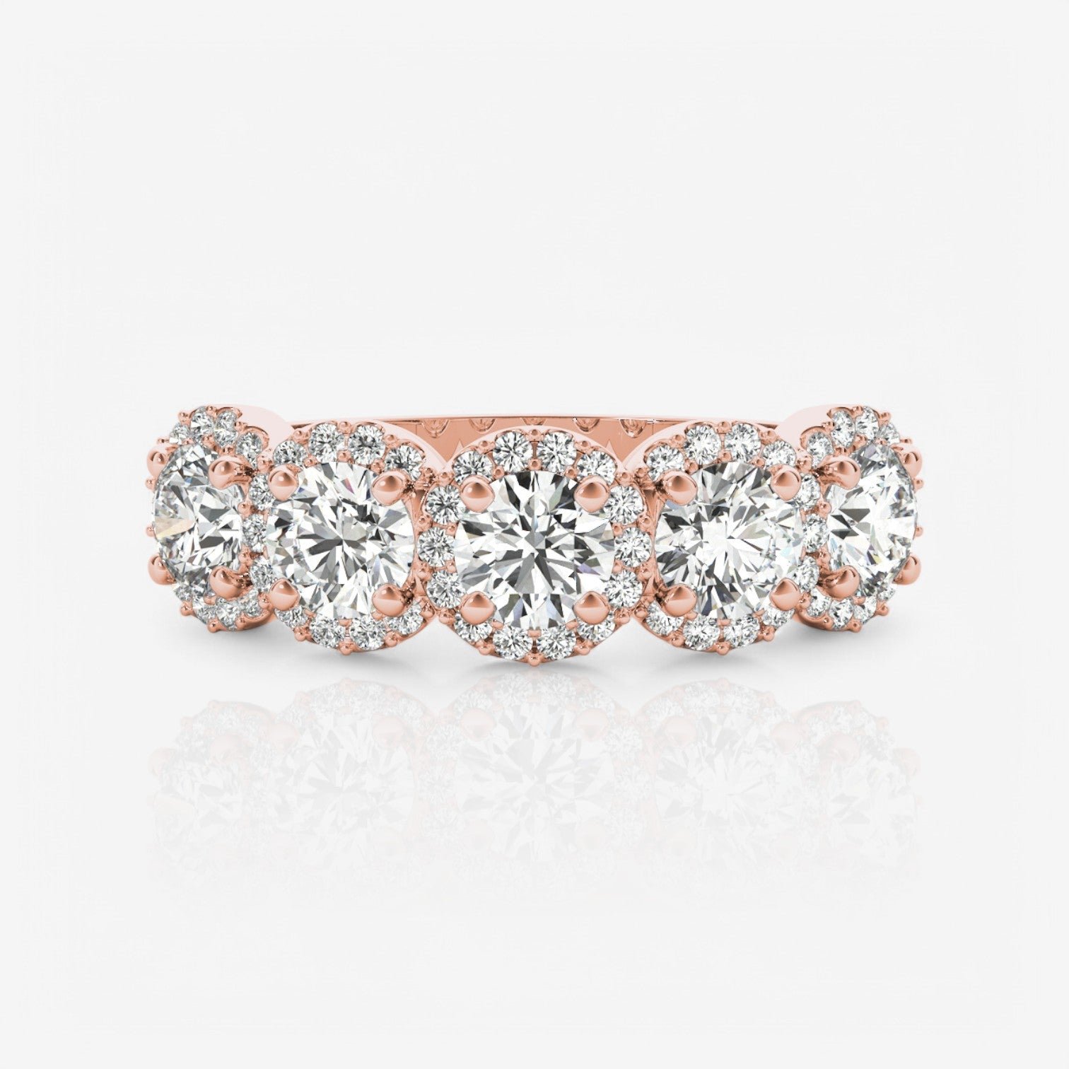 18kt rose gold/0.75/top