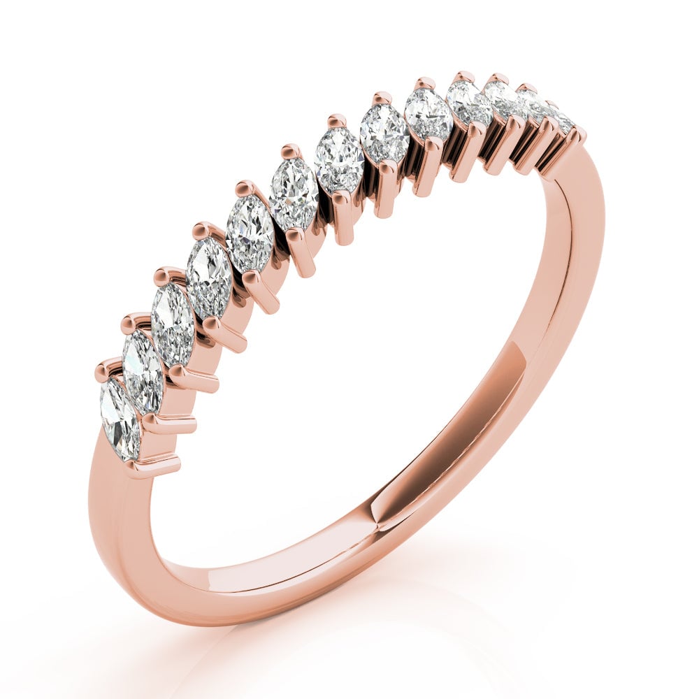 18kt rose gold/side