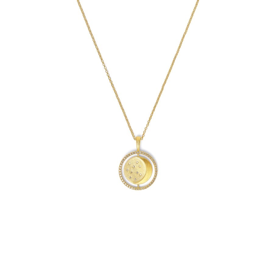 Gold Plated Sterling Silver/front
