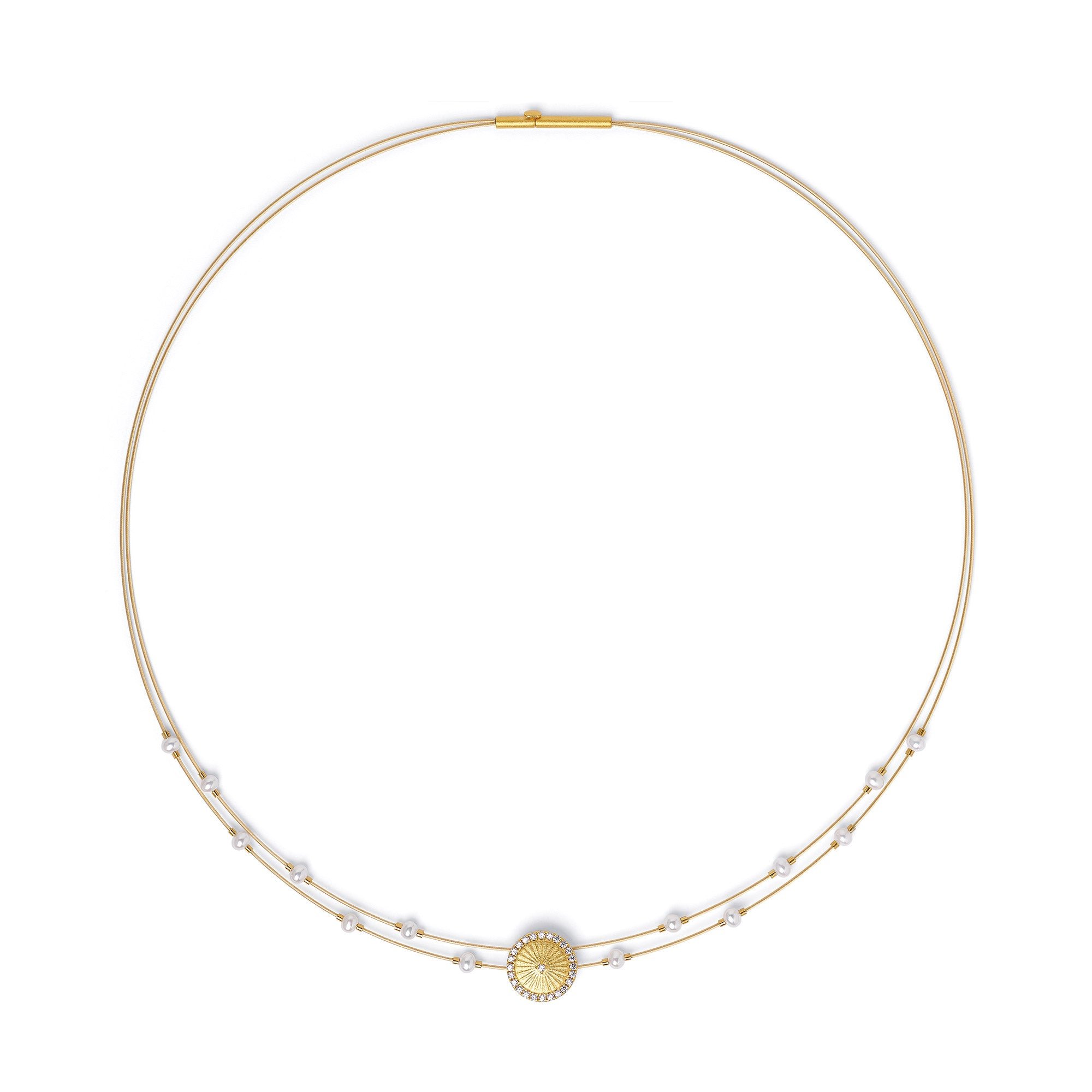 Gold Plated Sterling Silver/front