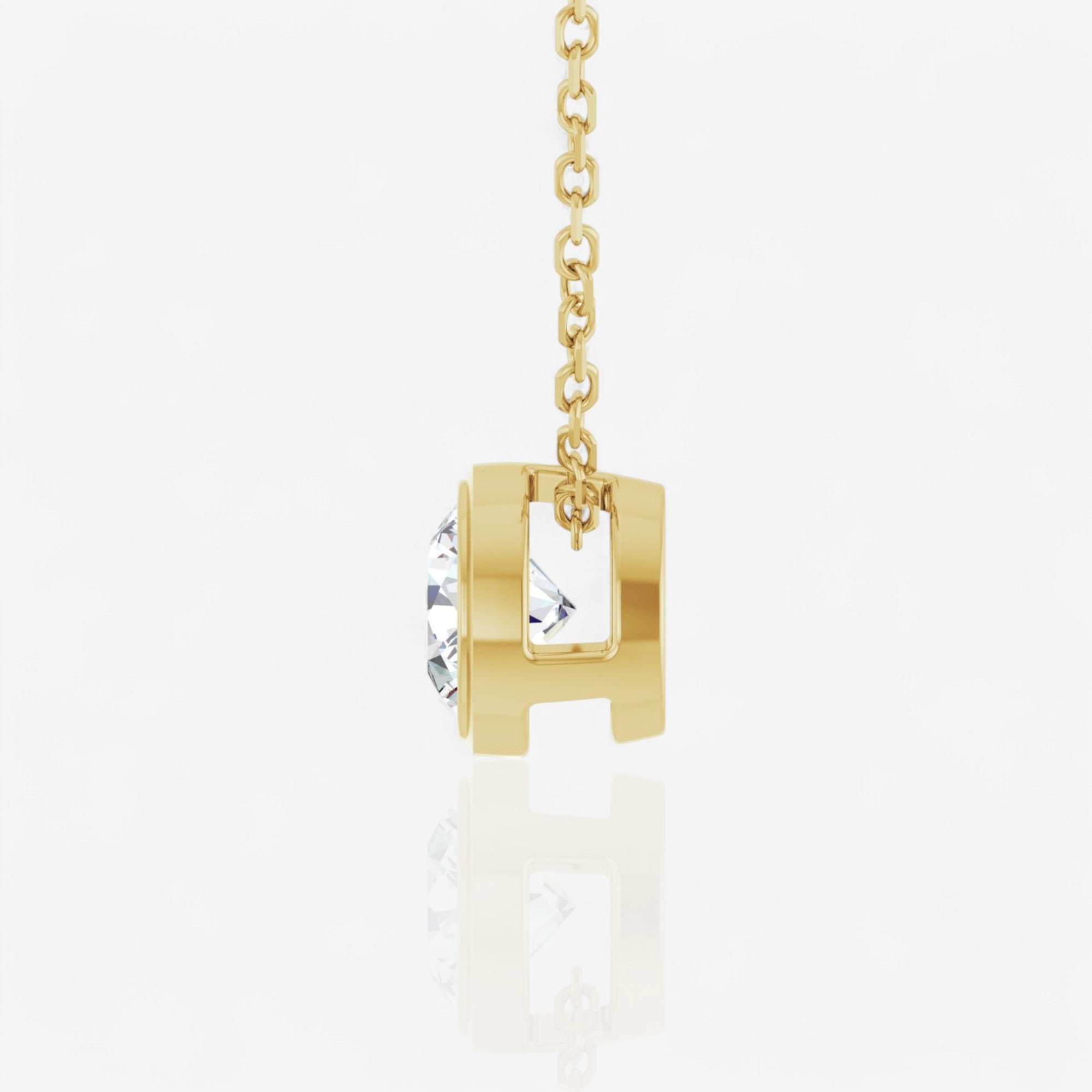 18kt yellow gold/side