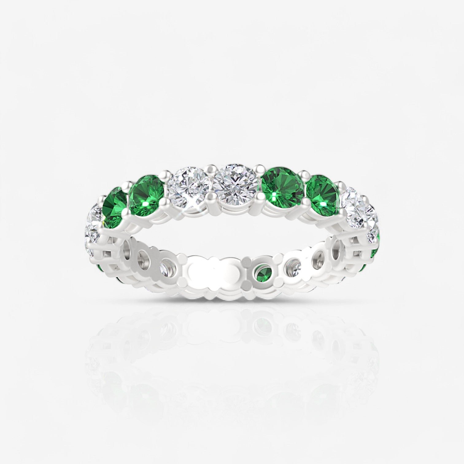 14kt white gold/18kt white gold/platinum/2.00/4/4.5/5/5.5/6/6.5/7/7.5/8/8.5/9/top