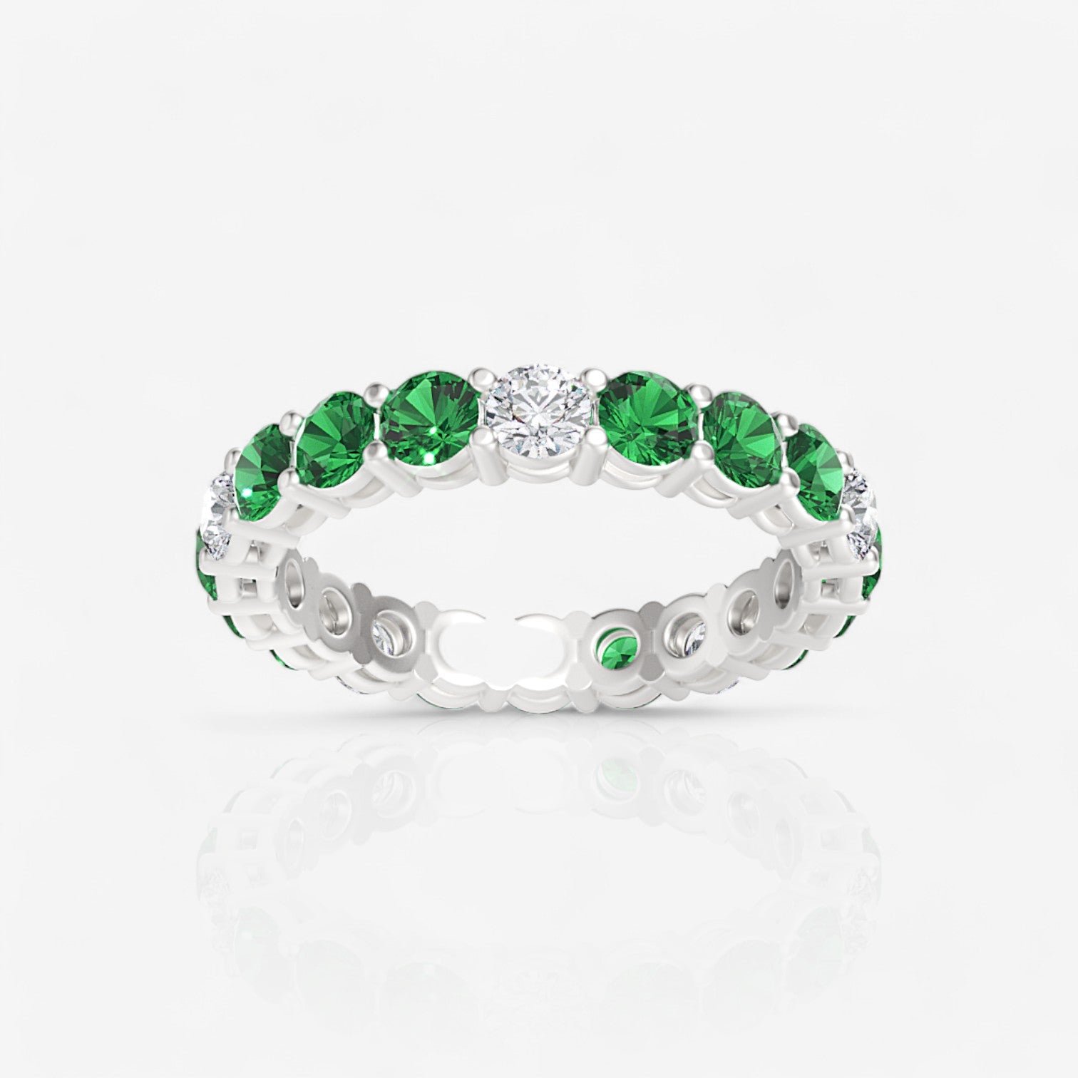 14kt white gold/18kt white gold/platinum/2.00/4/4.5/5/5.5/6/6.5/7/7.5/8/8.5/9/top