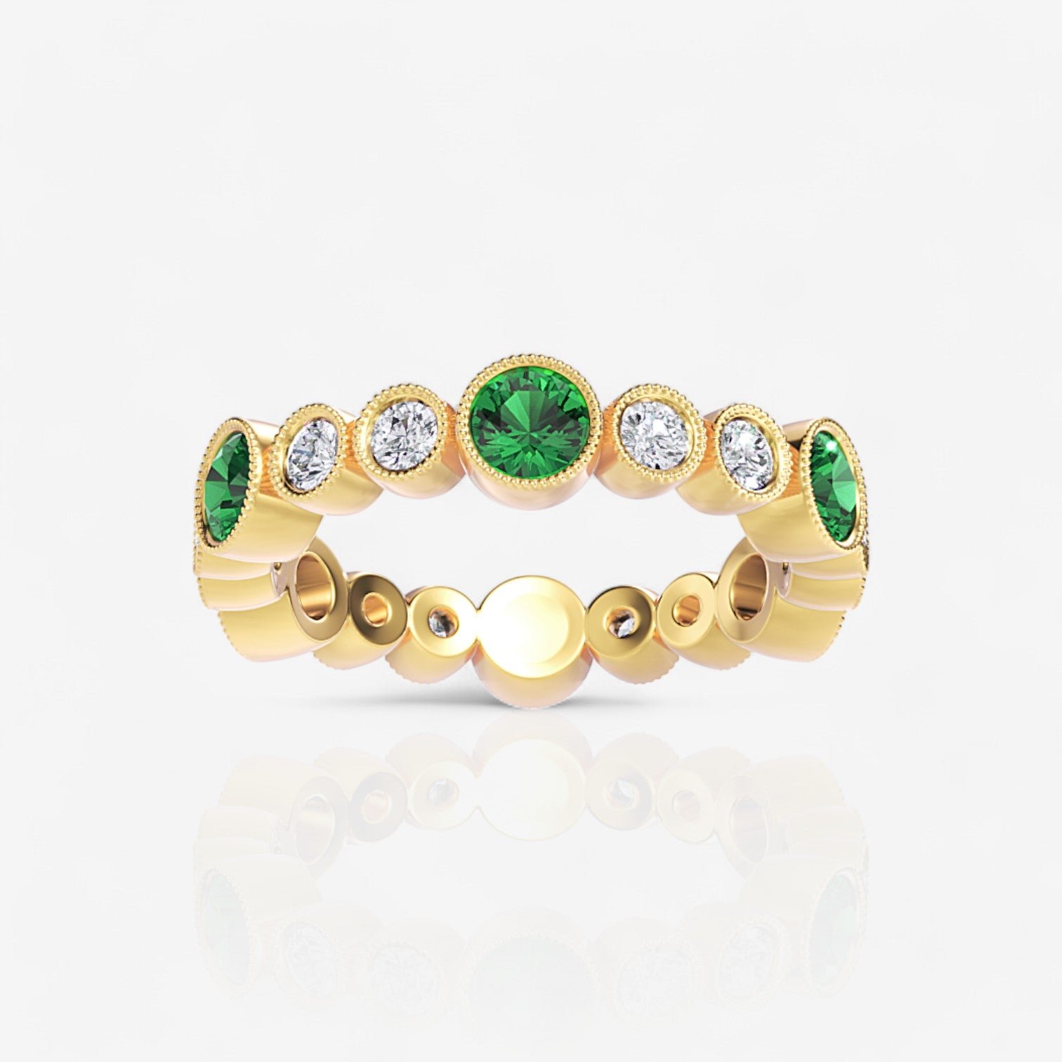 18kt yellow gold/1.35/top