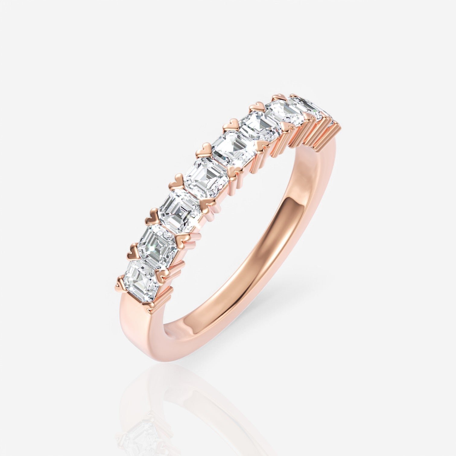 18kt rose gold/0.75/front