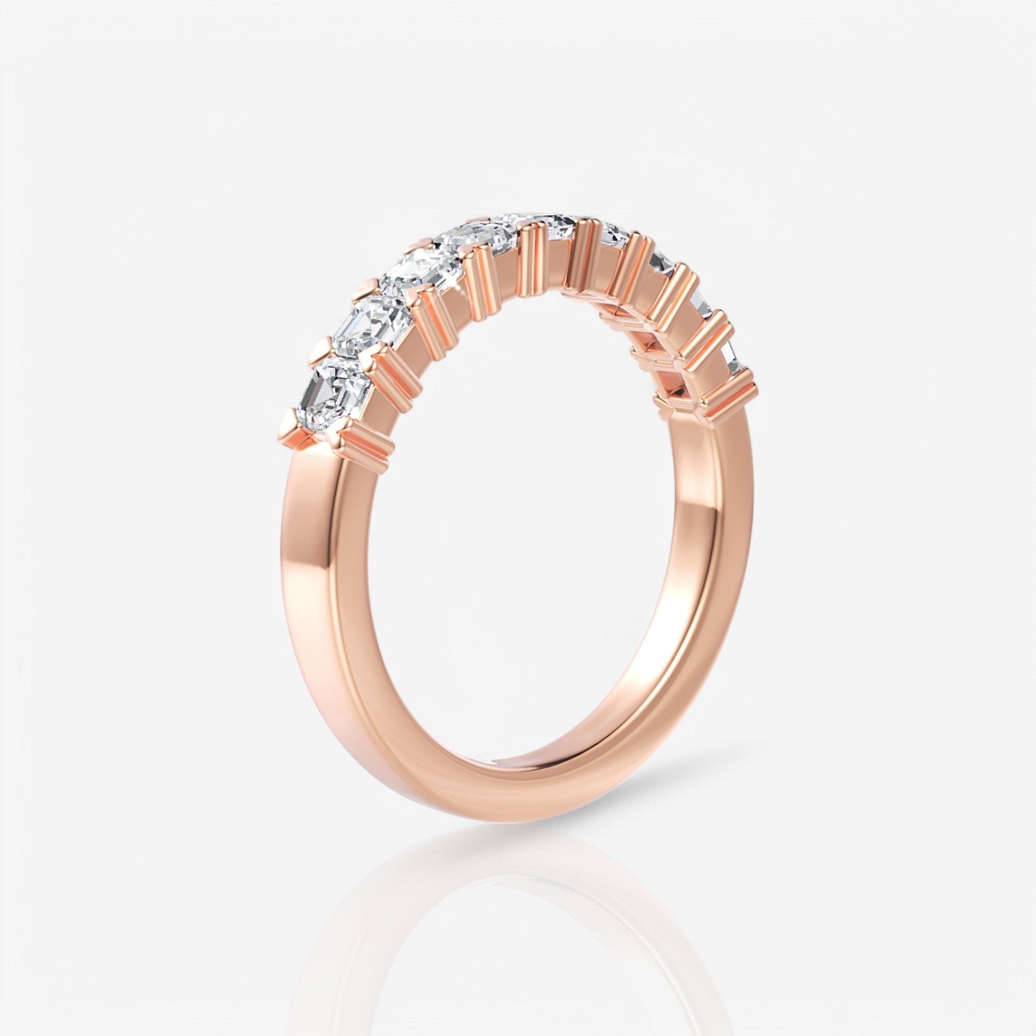 18kt rose gold/0.75/side
