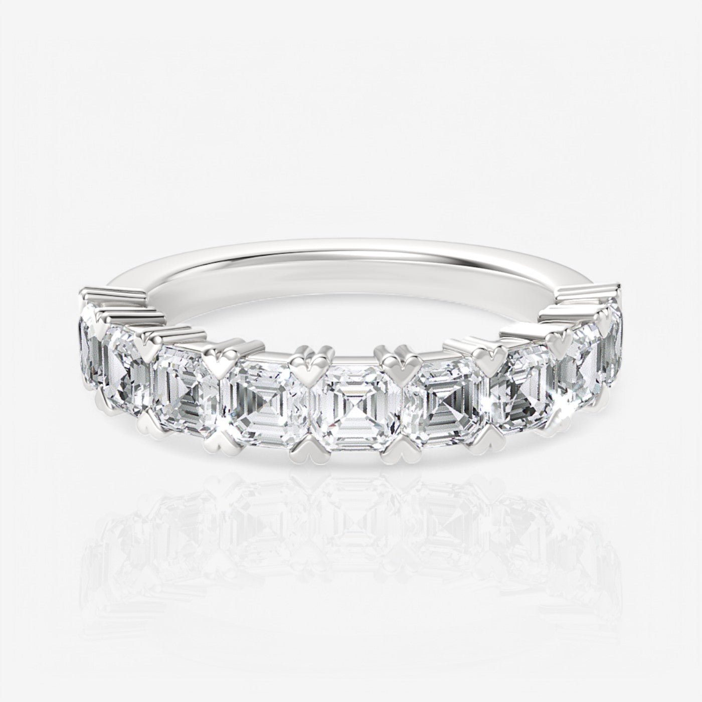 14kt white gold/18kt white gold/platinum/2.00/top