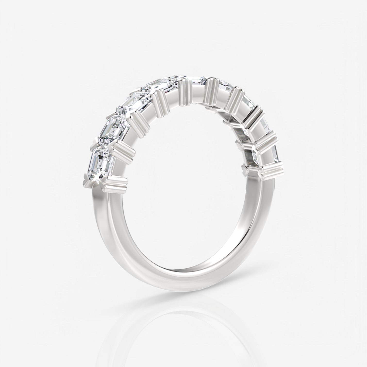 14kt white gold/18kt white gold/platinum/2.00/side