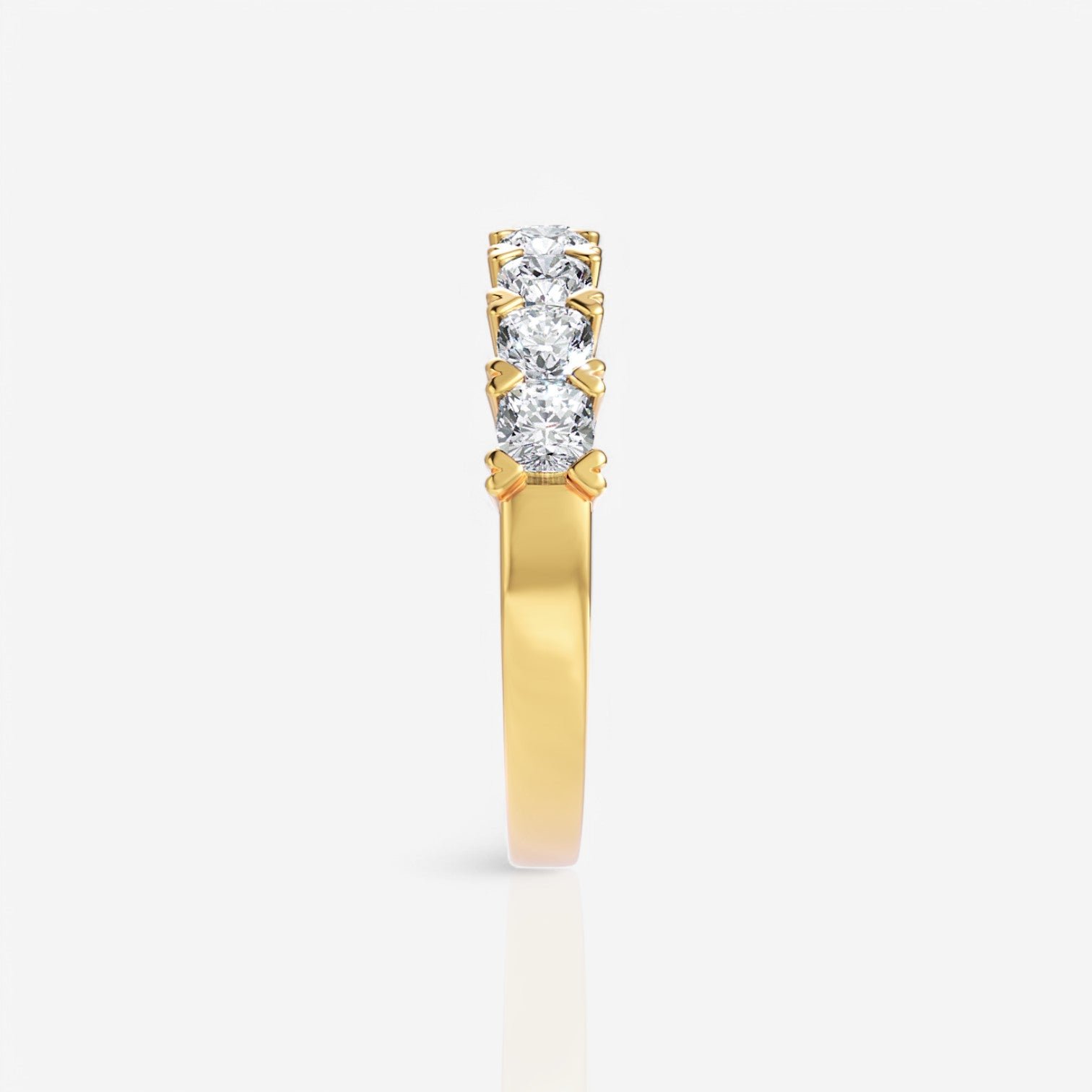18kt yellow gold/0.75/perspective