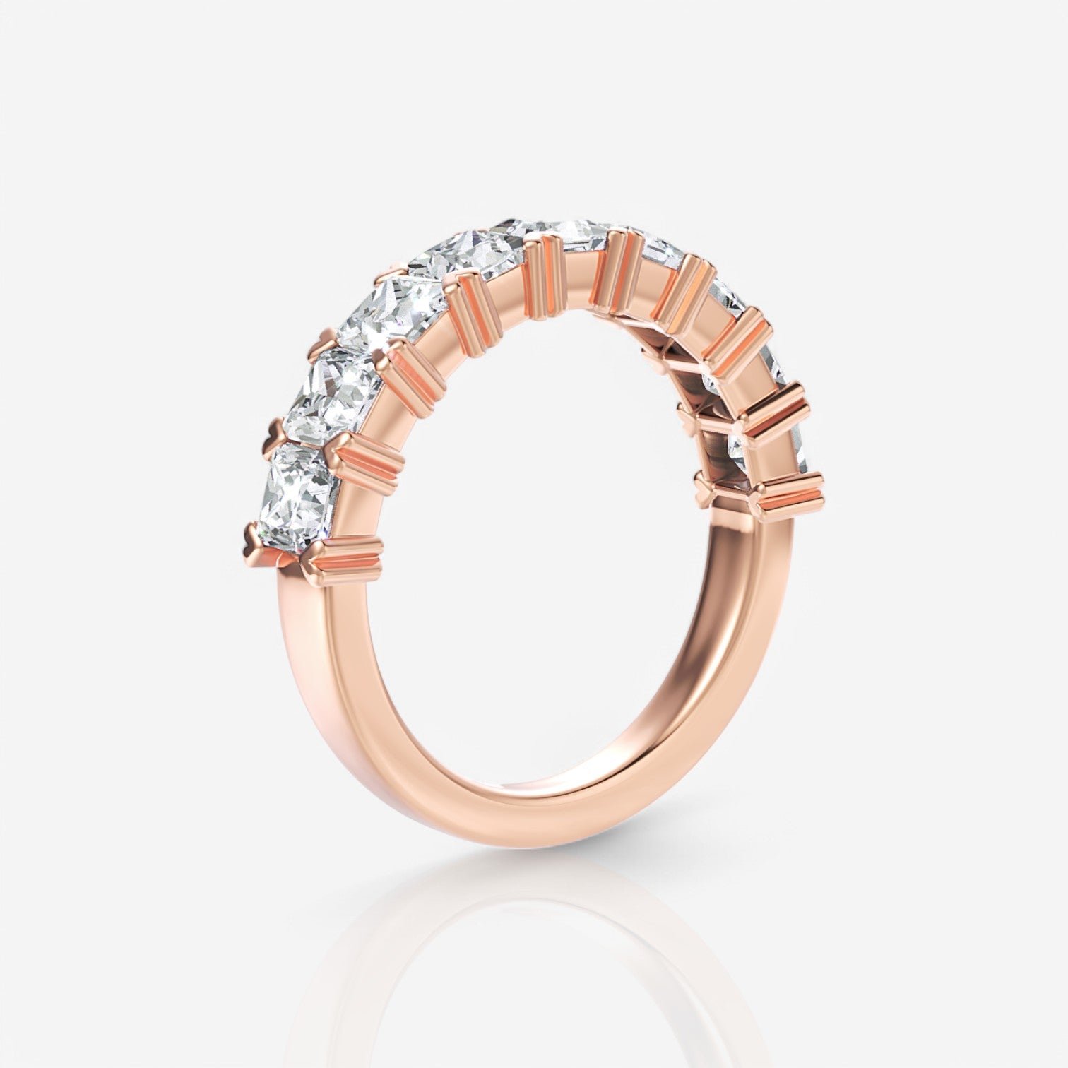 18kt rose gold/1.50/side