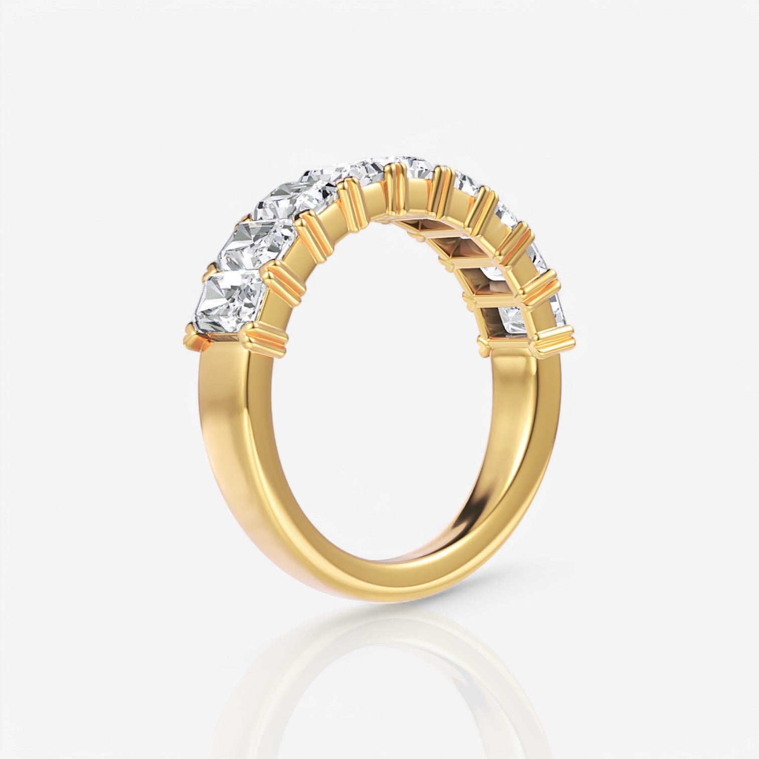18kt yellow gold/3.00/side