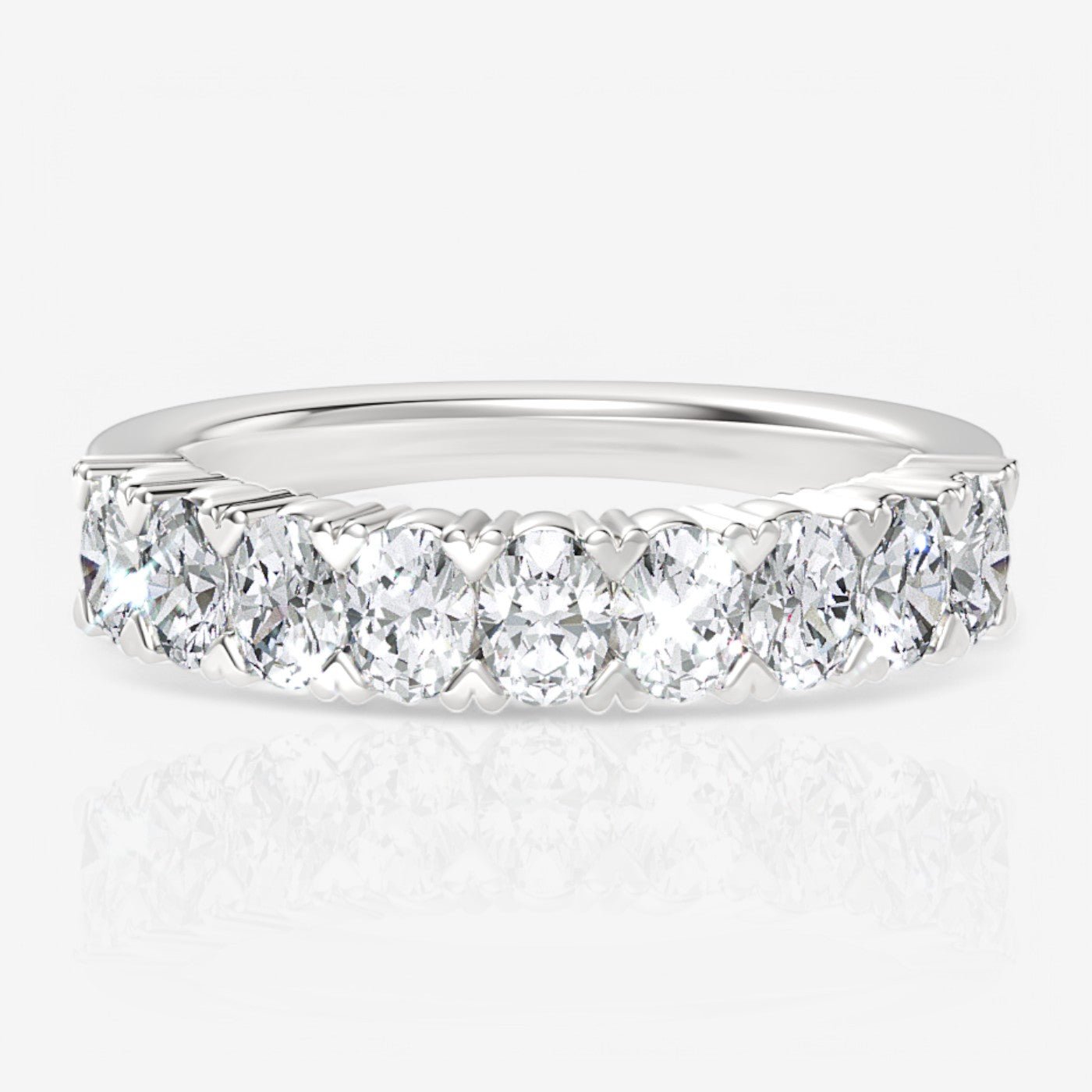 14kt white gold/18kt white gold/platinum/1.00/top