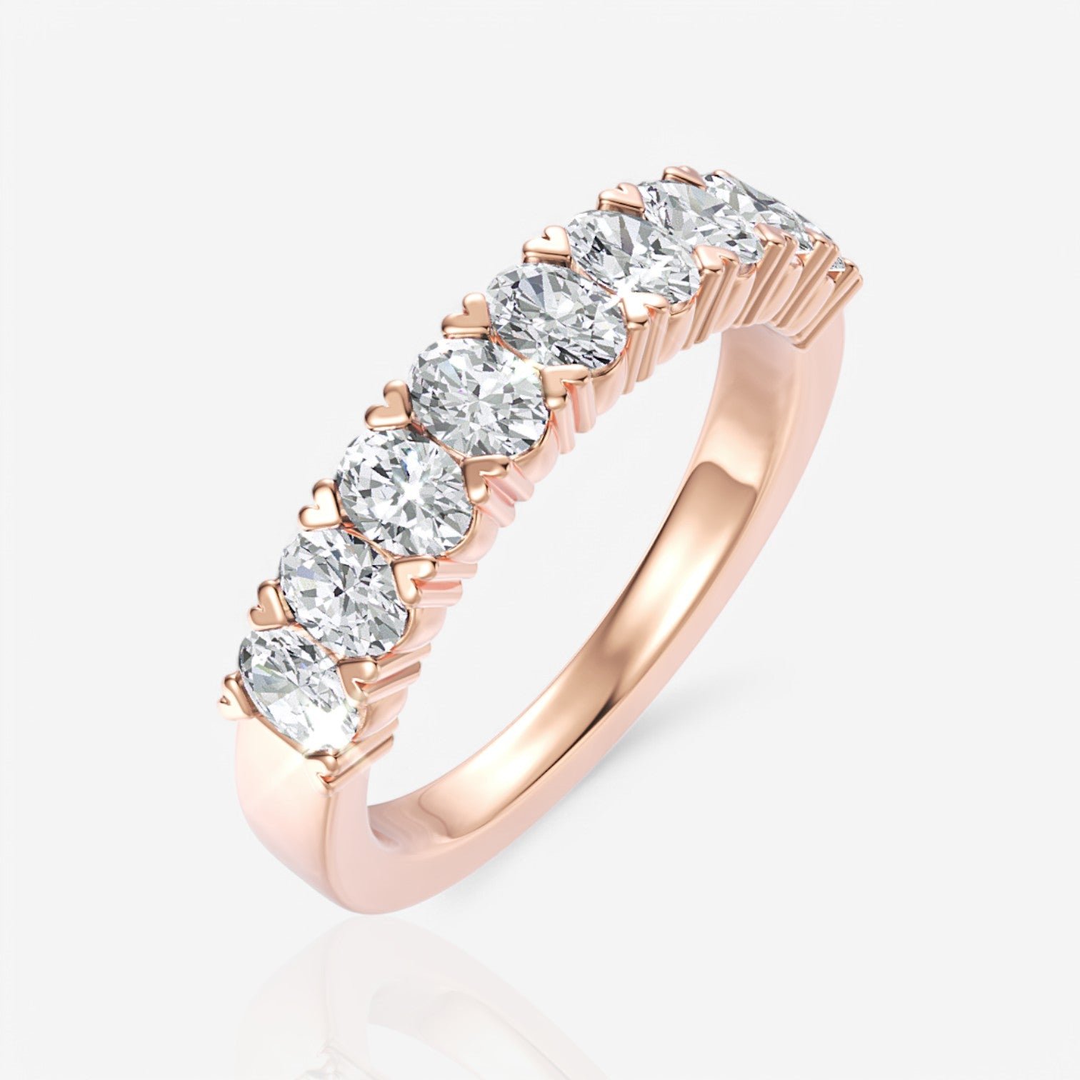 18kt rose gold/0.50/front