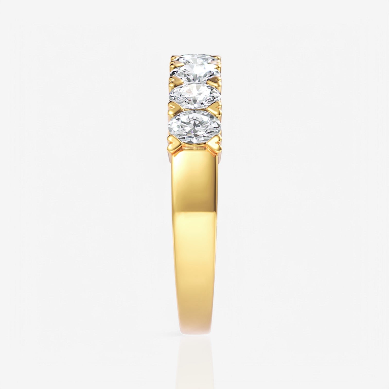 18kt yellow gold/0.75/perspective