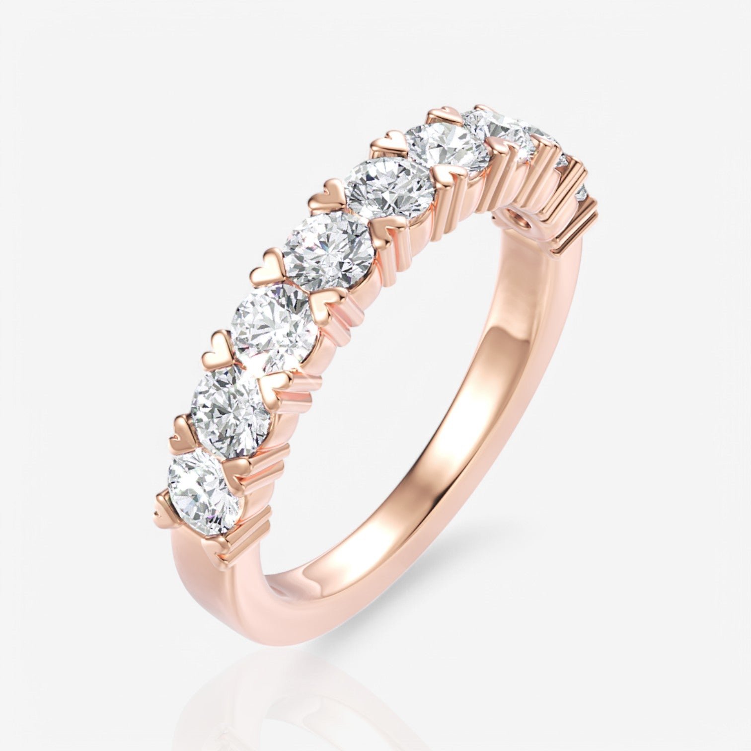 18kt rose gold/0.75/front