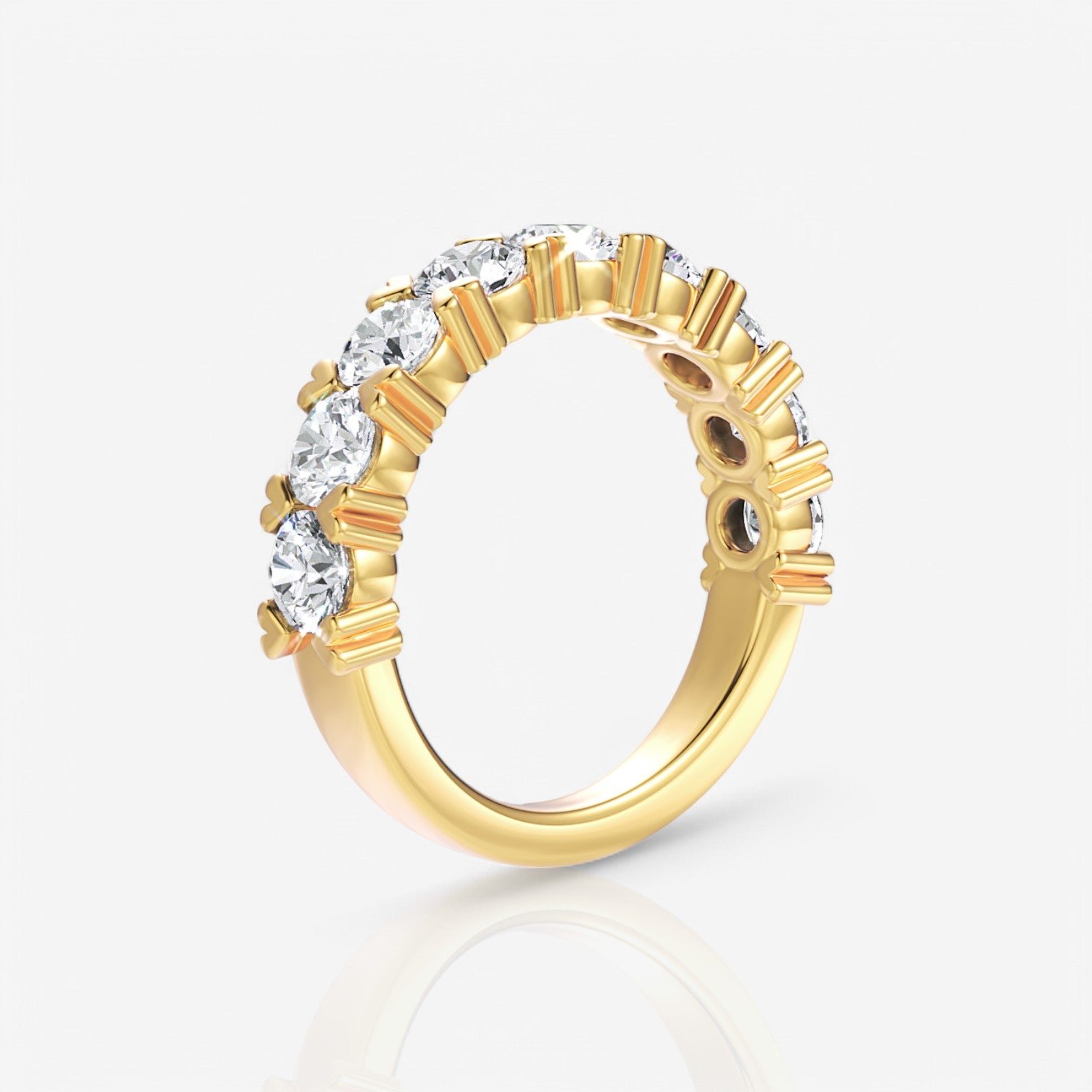 18kt yellow gold/2.00/side