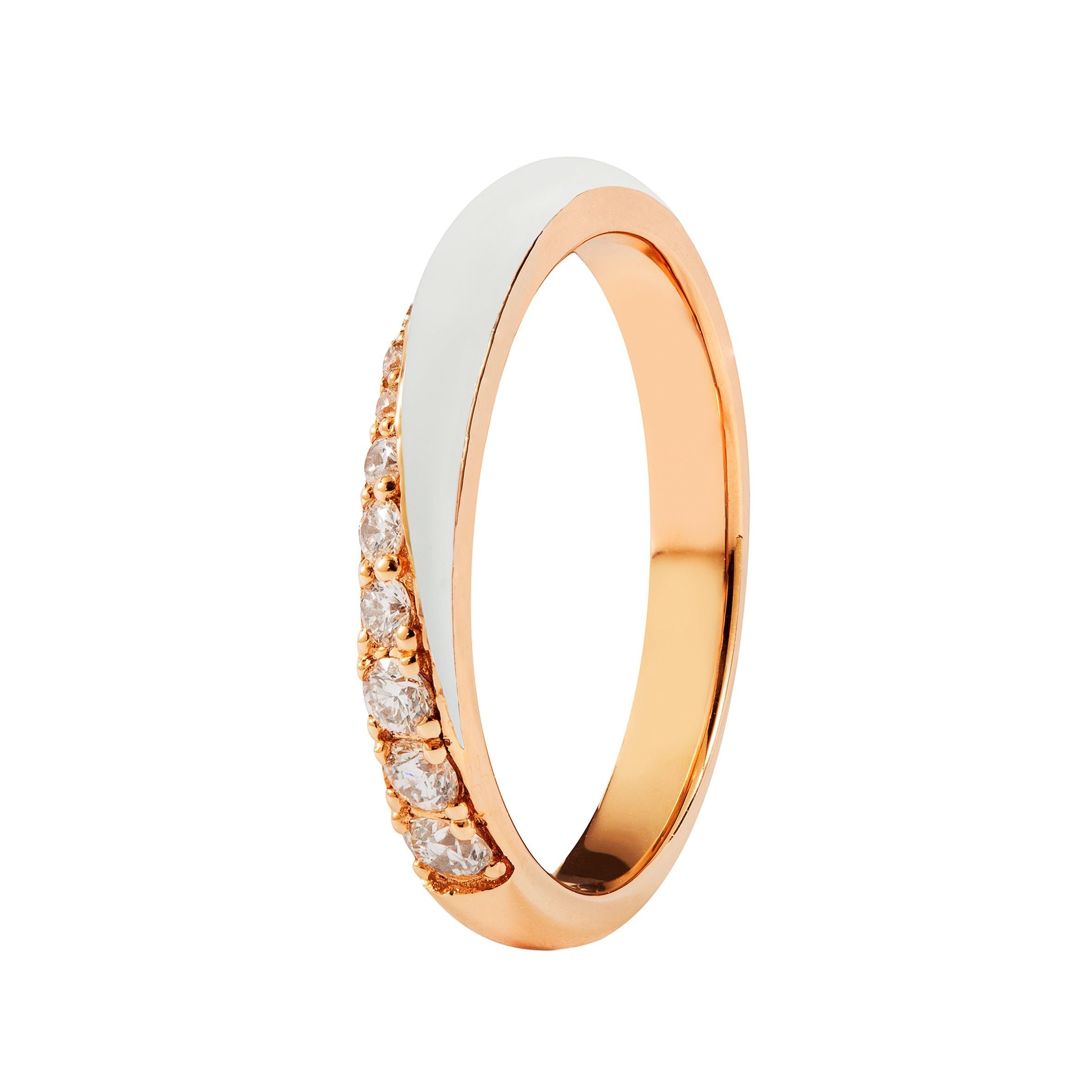 18kt rose gold/top