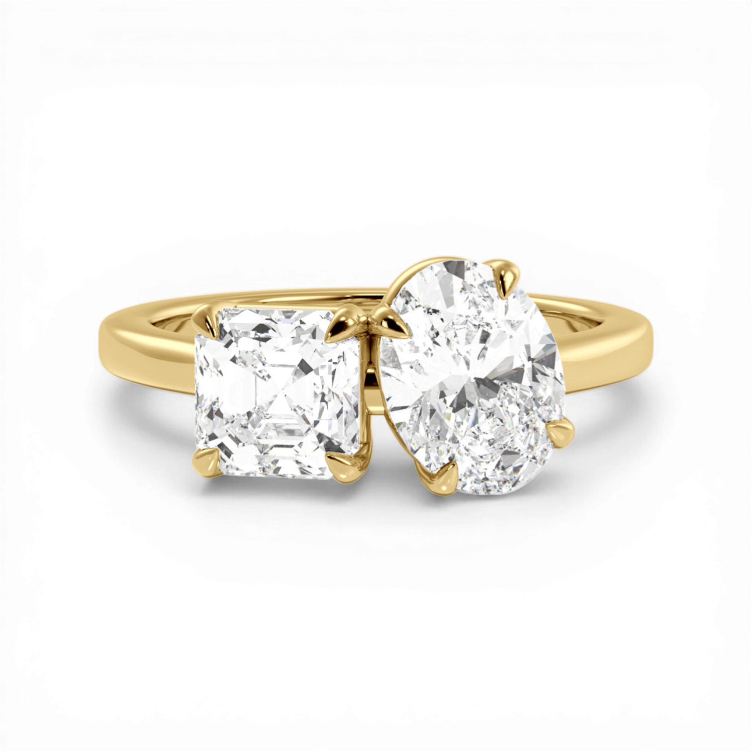 14kt yellow gold/18kt yellow gold/top