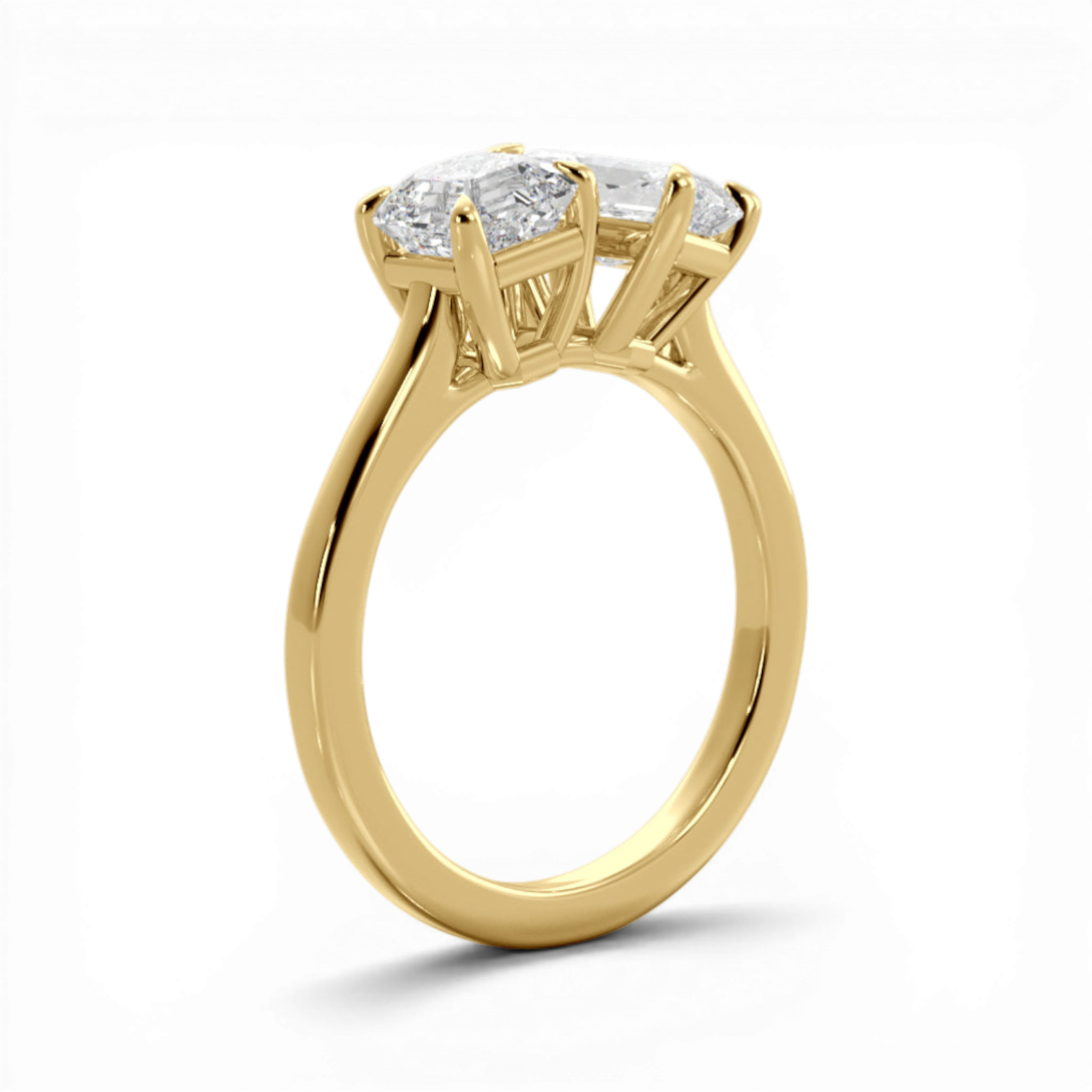 14kt yellow gold/18kt yellow gold/front