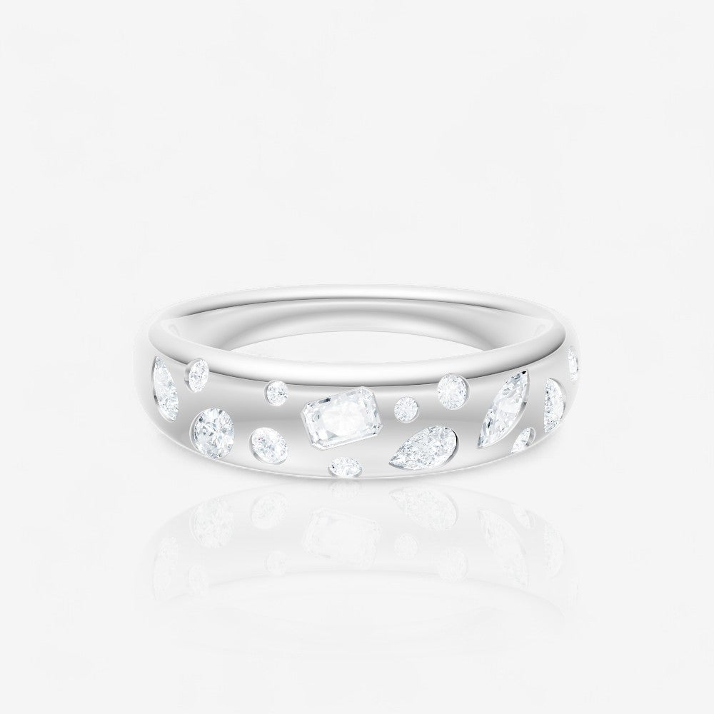 14kt white gold/top