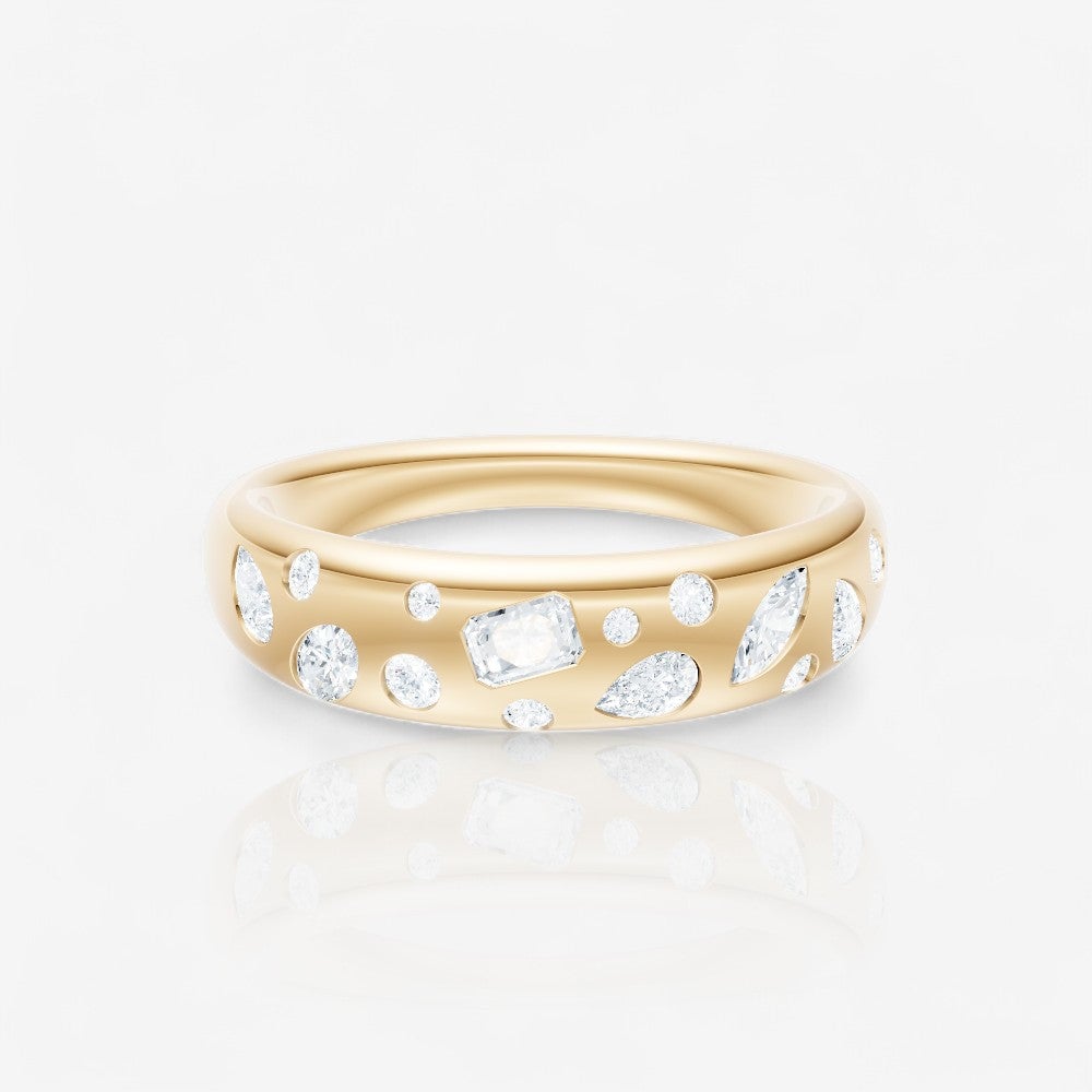 14kt yellow gold/top