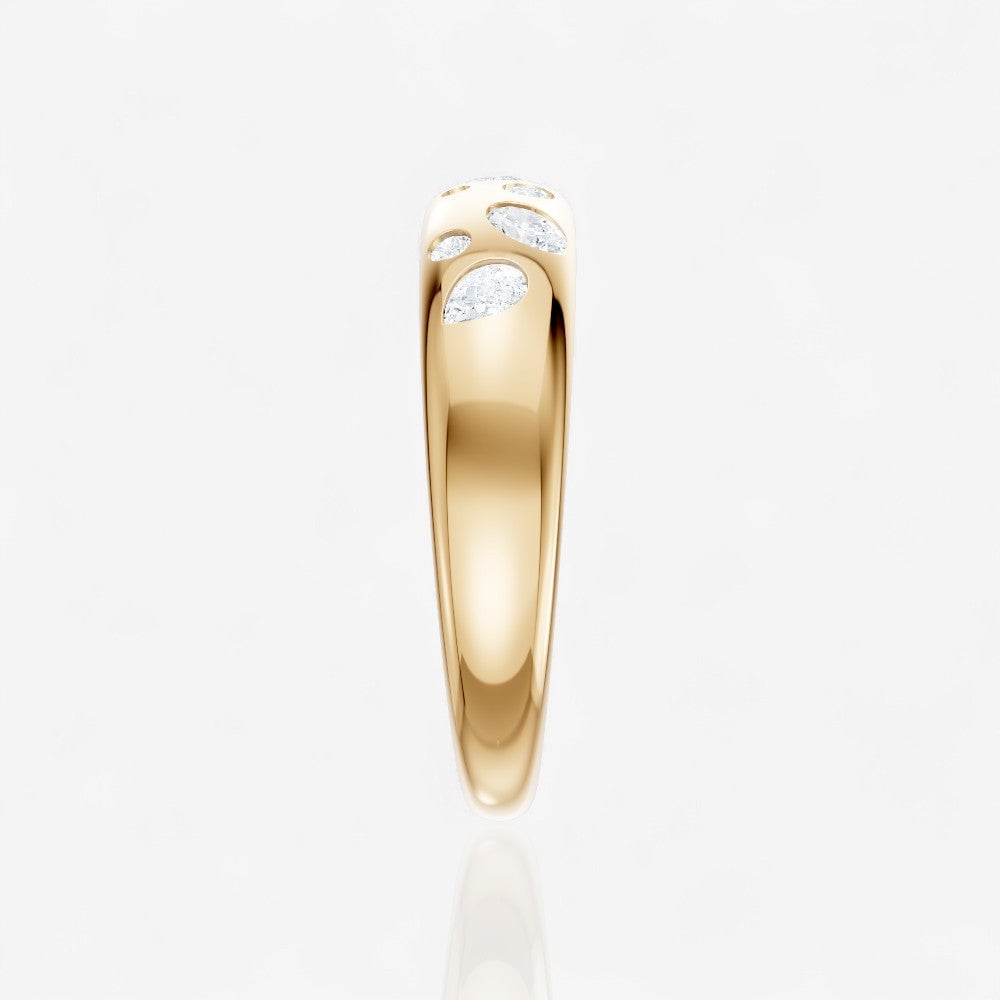 14kt yellow gold/perspective