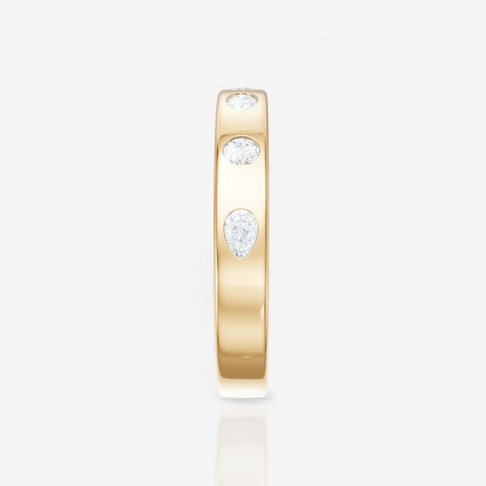 14kt yellow gold/perspective