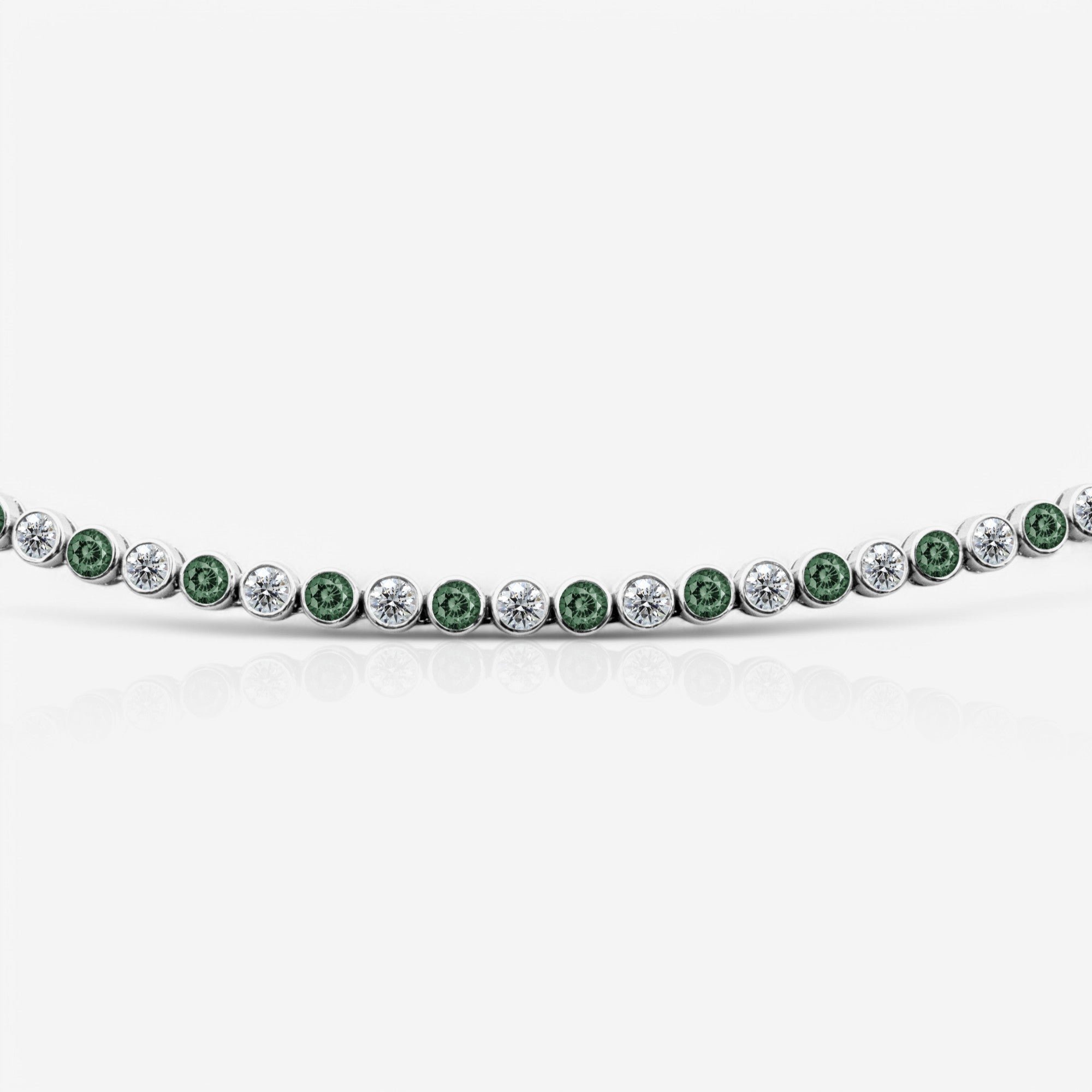 14kt white gold/18kt white gold/1.00/2.00/3.00/4.00/5.00/8.00/front