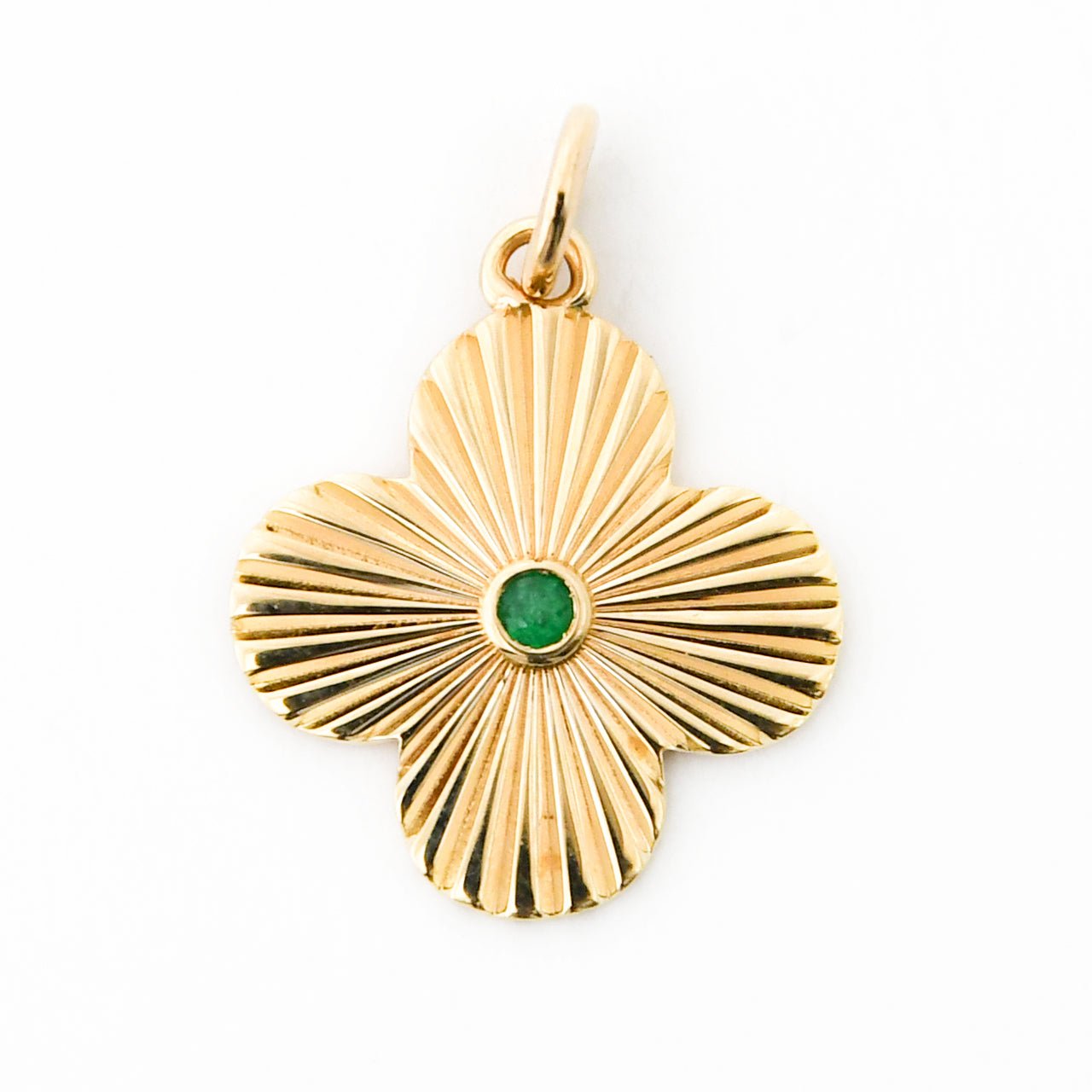 14kt yellow gold/top
