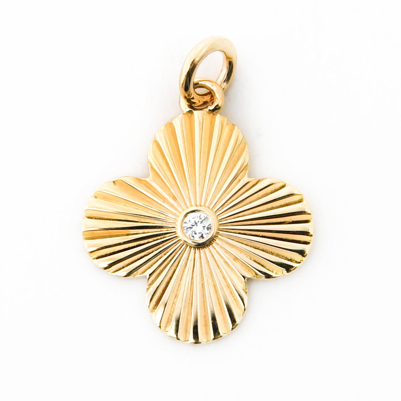 14kt yellow gold/top