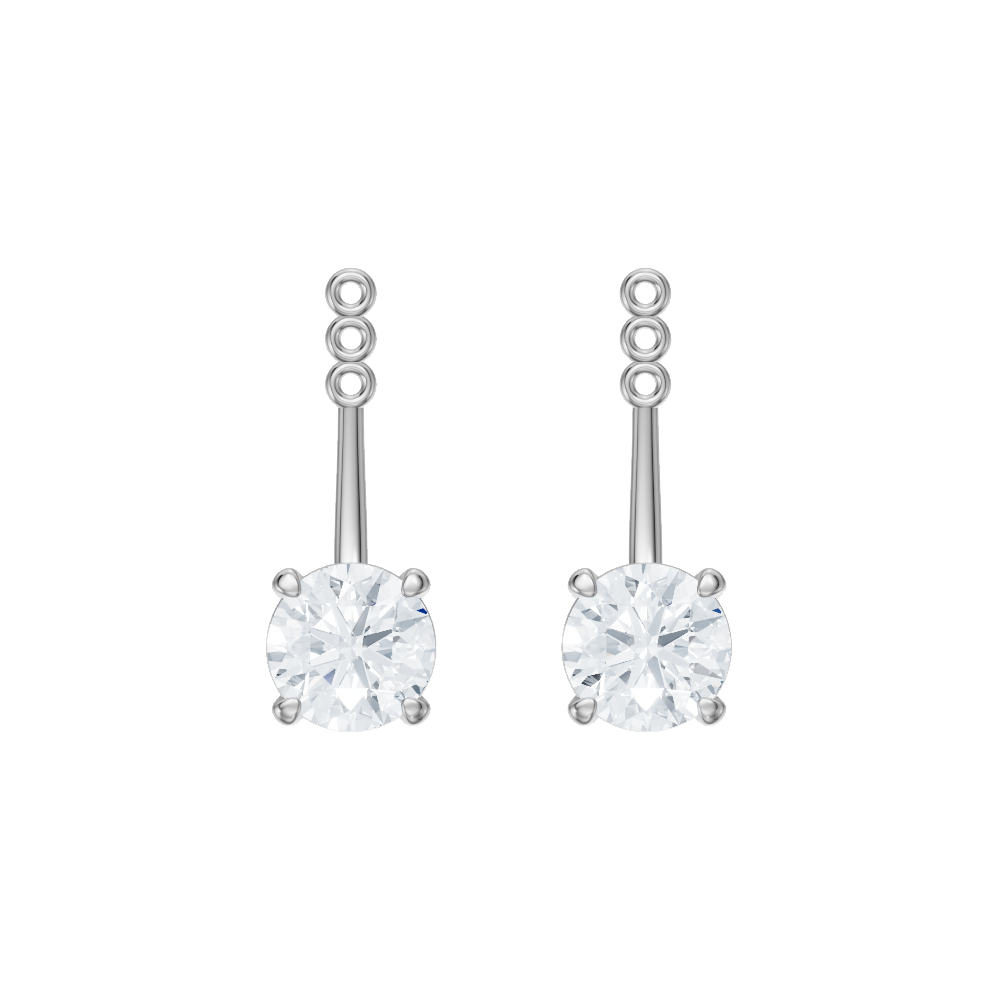 14kt white gold/18kt white gold/platinum/1.00/top