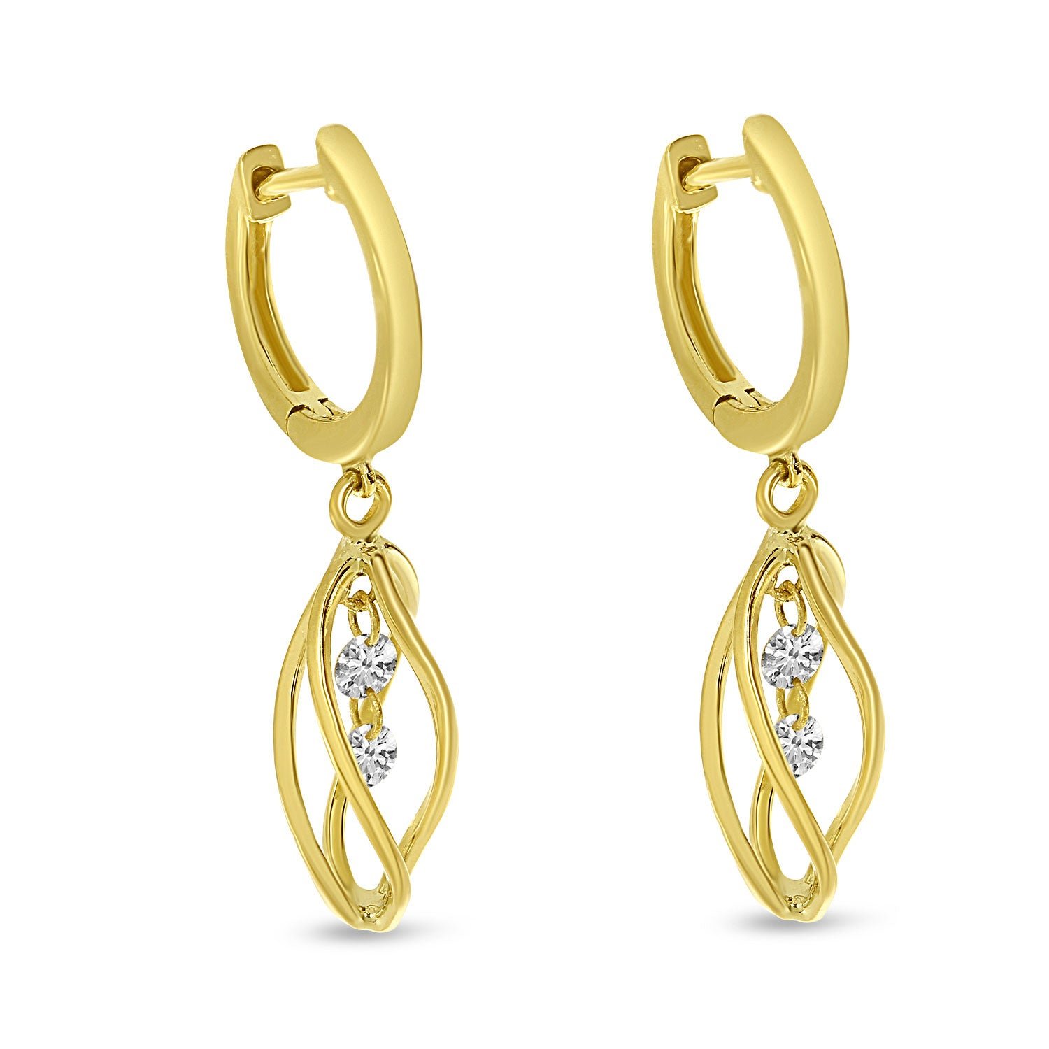14kt yellow gold/perspective