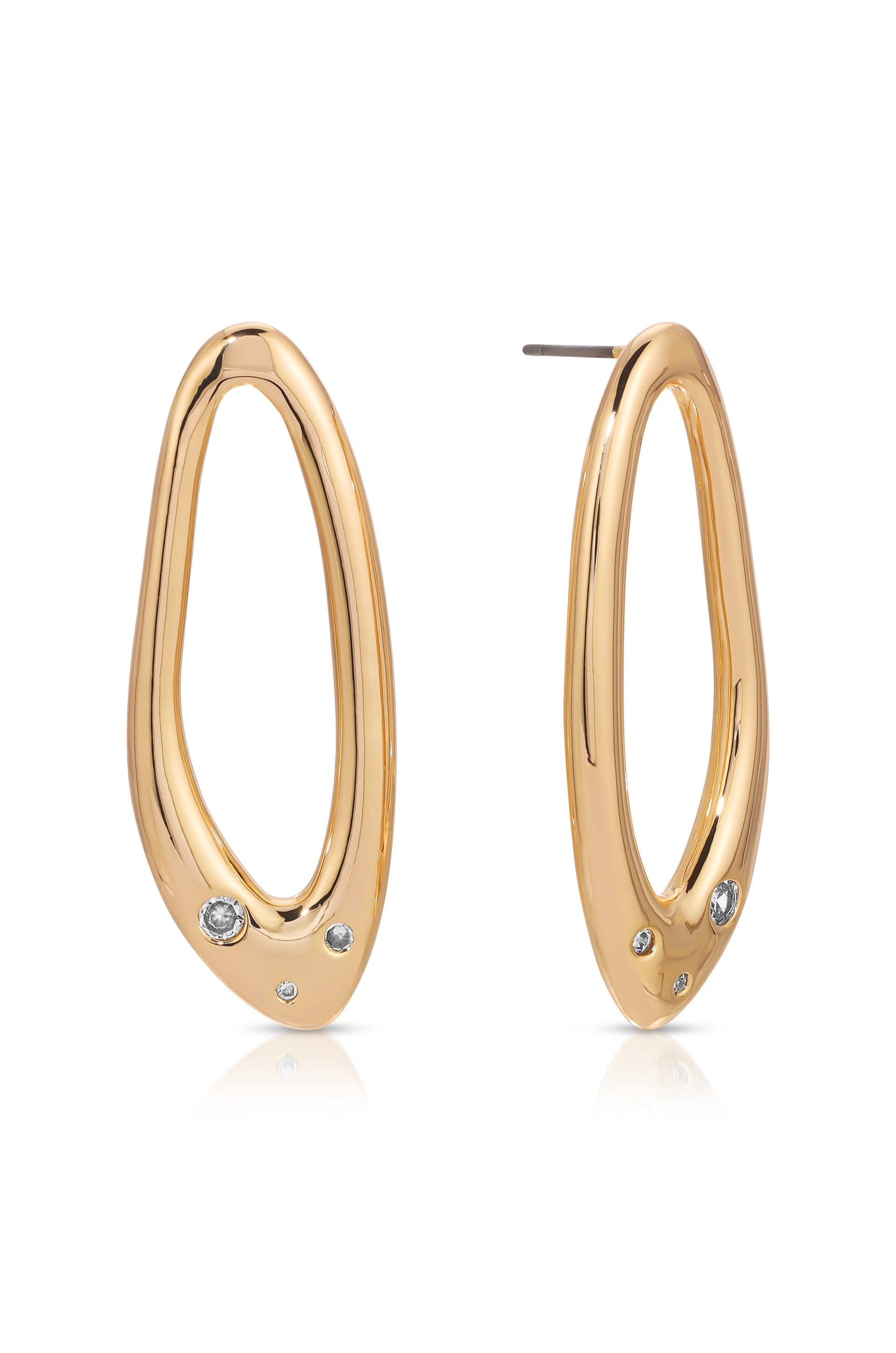 18kt Gold Plated/top
